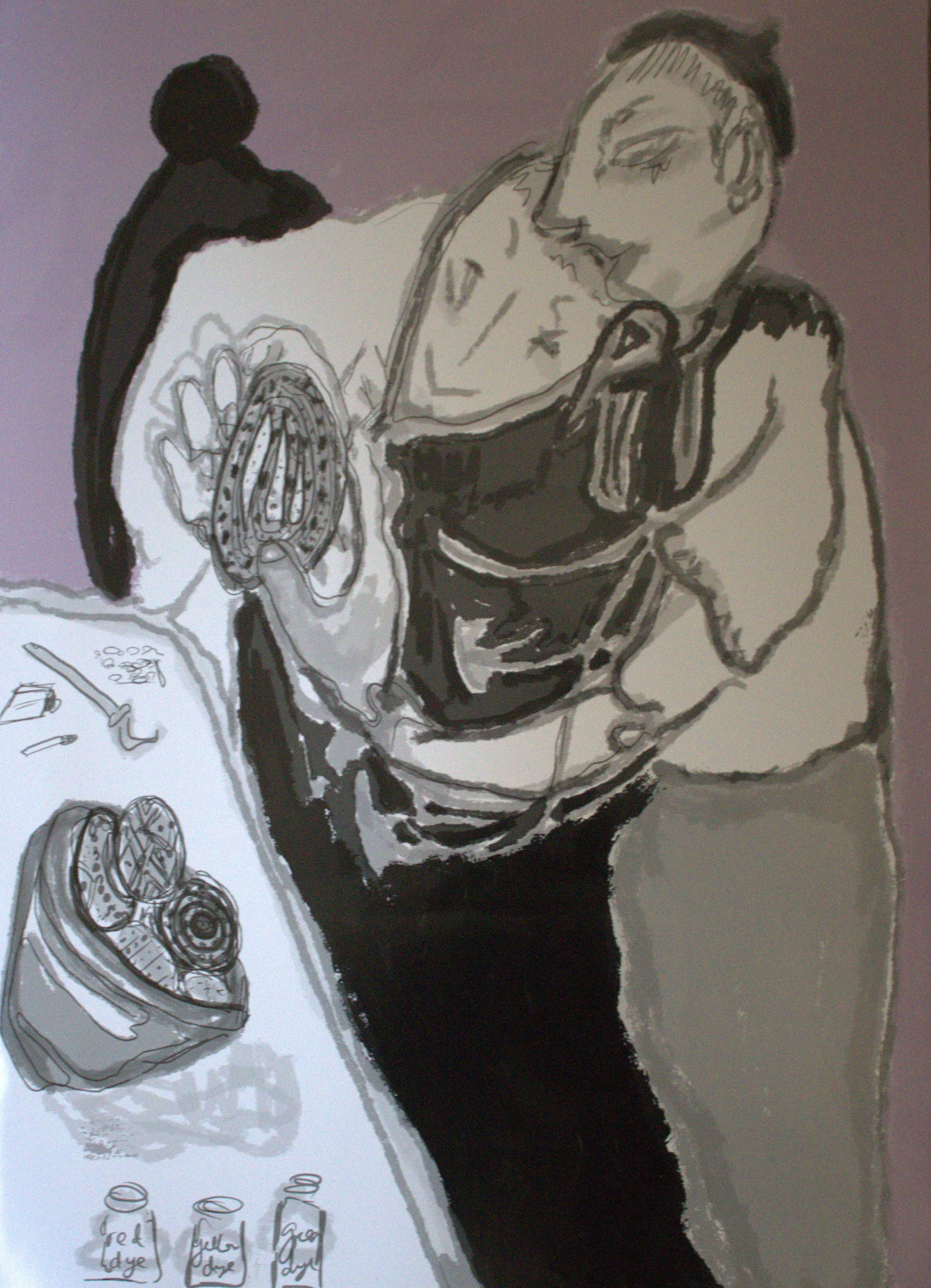 Chicken & Pysanky Egg 4