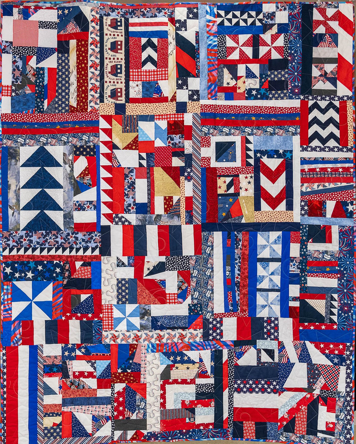 Scrappy QOV 	(Quilts of Valor)