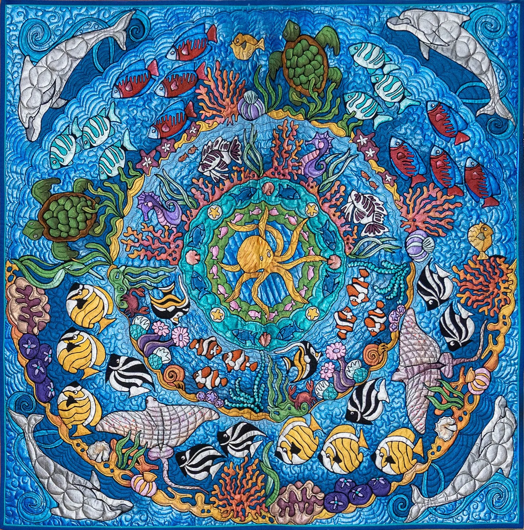 Deep Blue Sea Alive (Ocean)