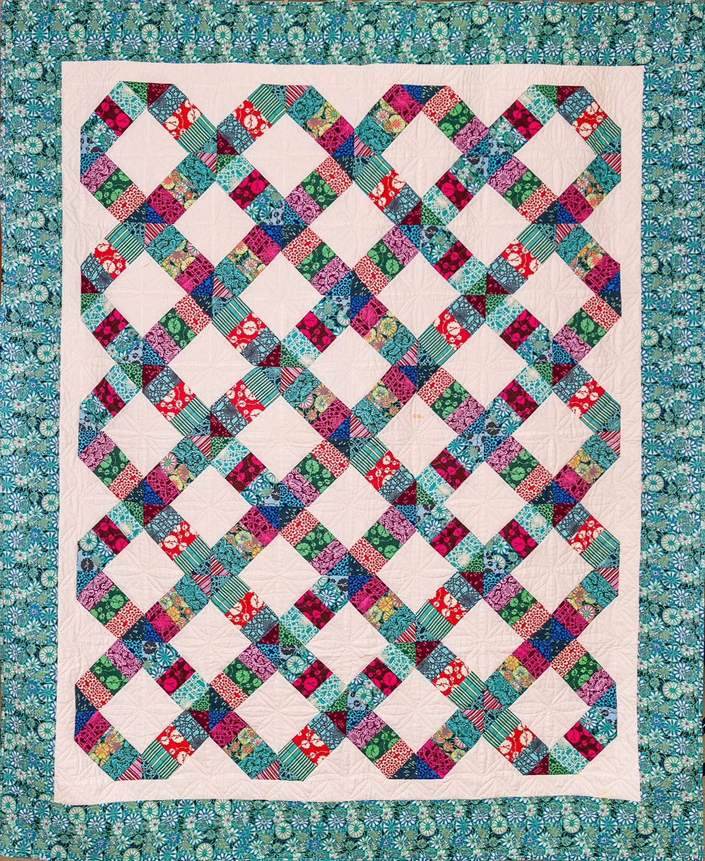 Happy Colors on Teal
