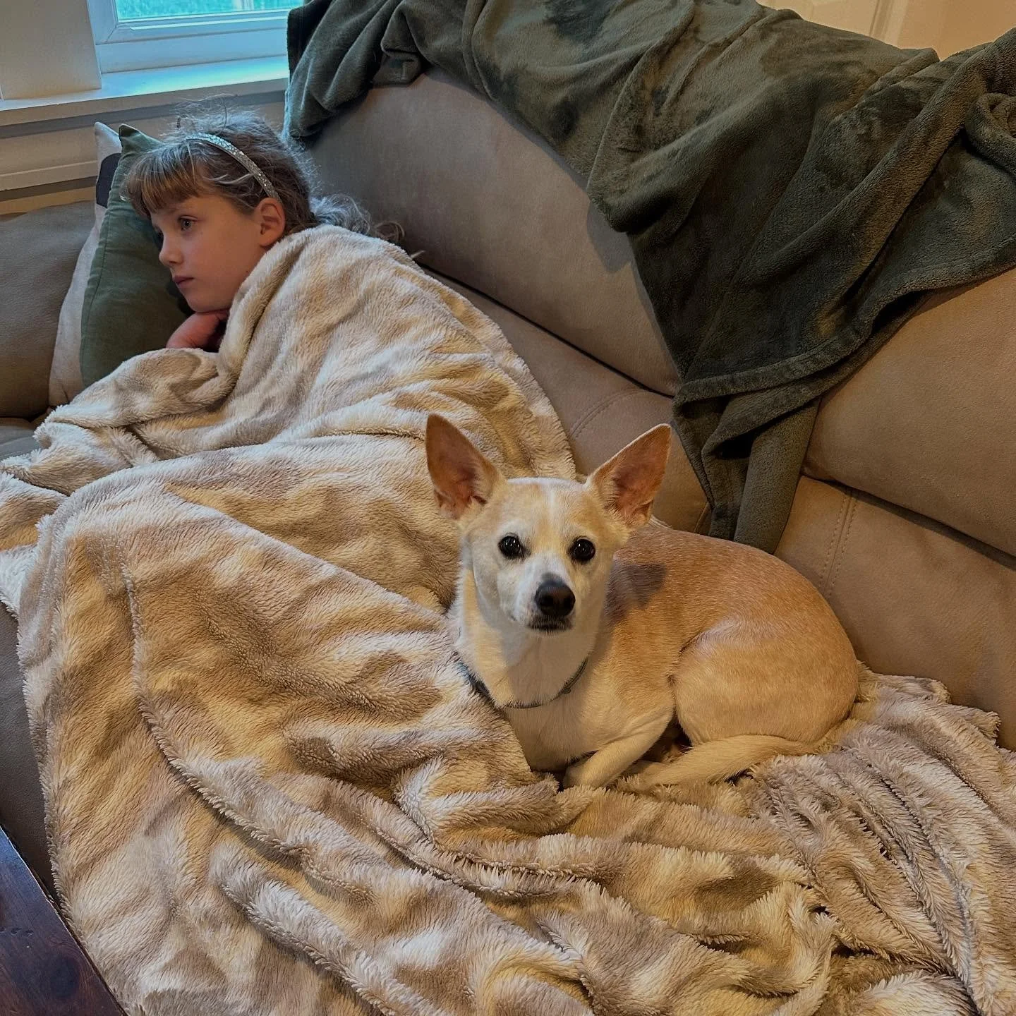 After-camp relaxing buddies!