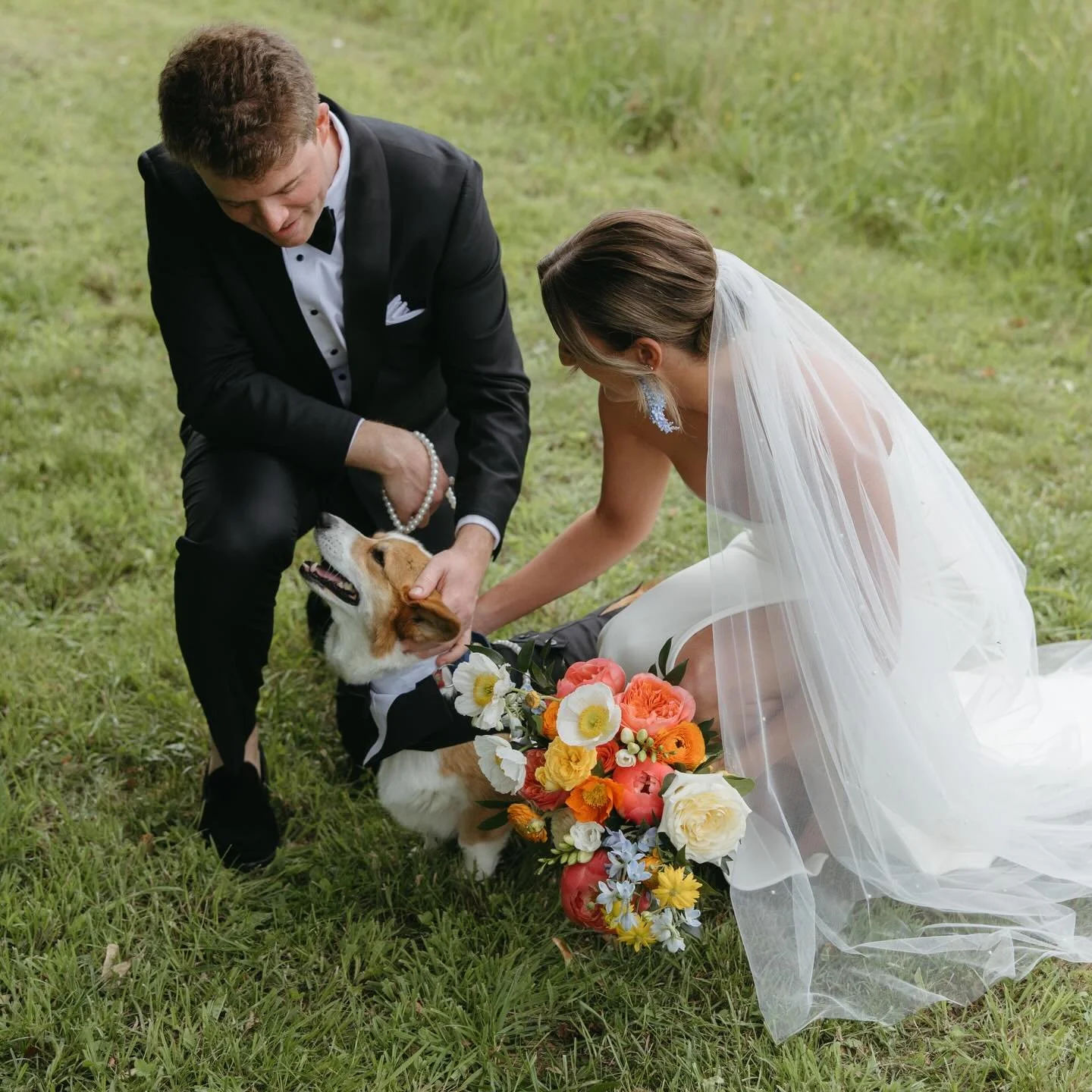 We are booking for wedding season! Want your dog to be part of your wedding? Franklin was extra dapper in his tux for his owners&rsquo; ceremony last summer. 

While your dog is boarding with us over your wedding weekend, we offer full service care f