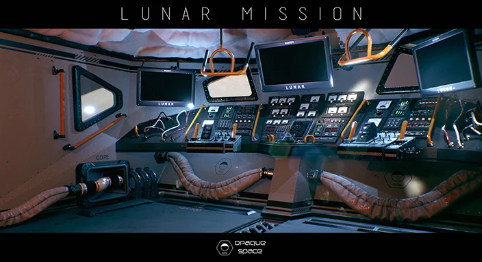 Earthlight: Lunar Mission was pitched as a project using Blender, but went on to become a spectacular depiction of astronautical missions in VR. 