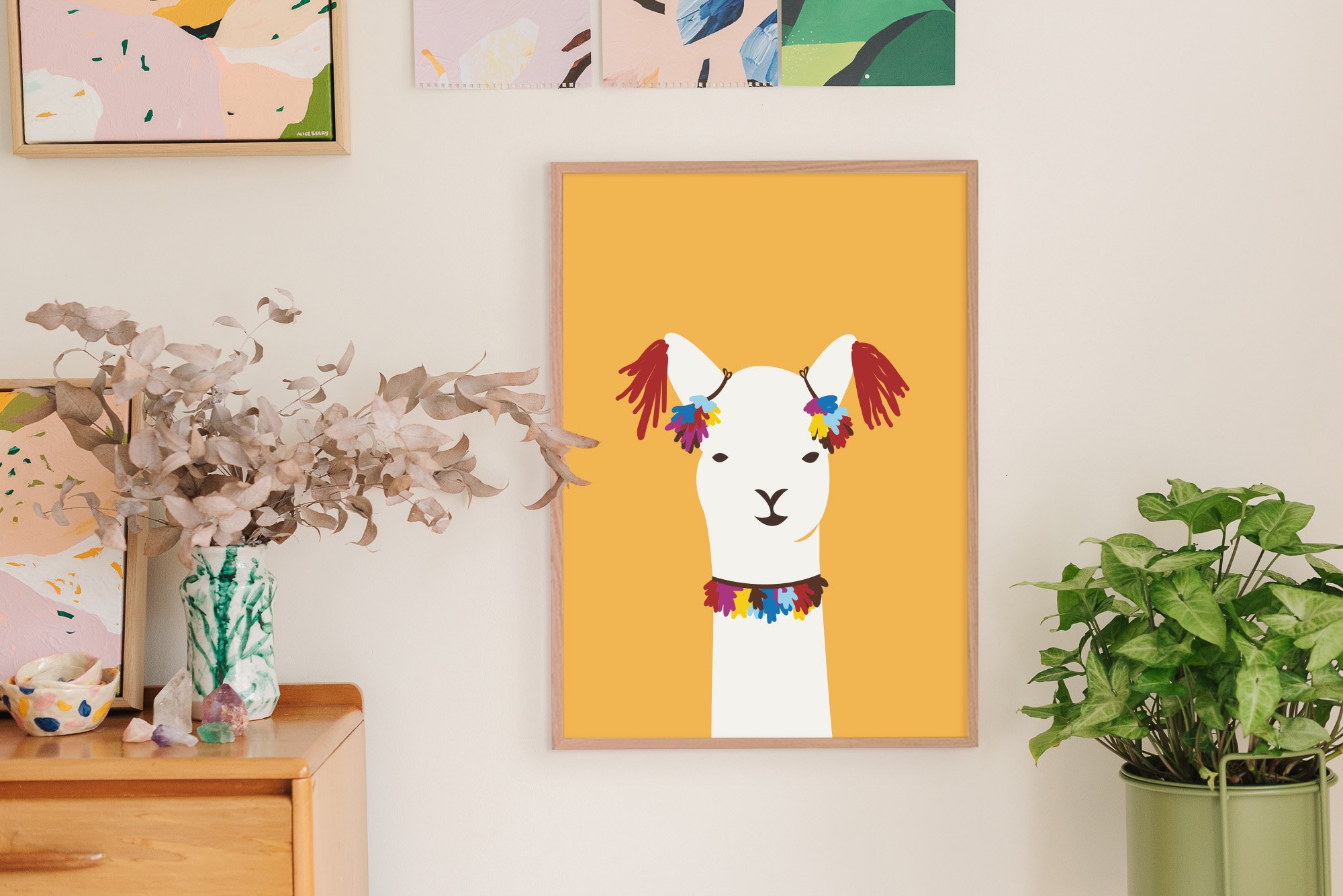 Party llama-In studio.jpg