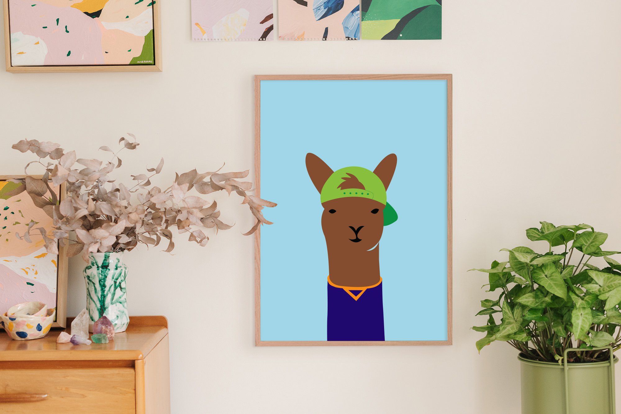 Rad llama-In studio.jpg