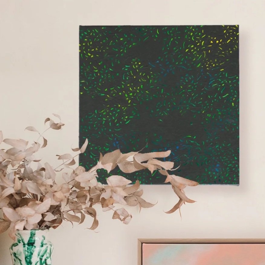 In the Jungle • Original Artwork 350x350mm