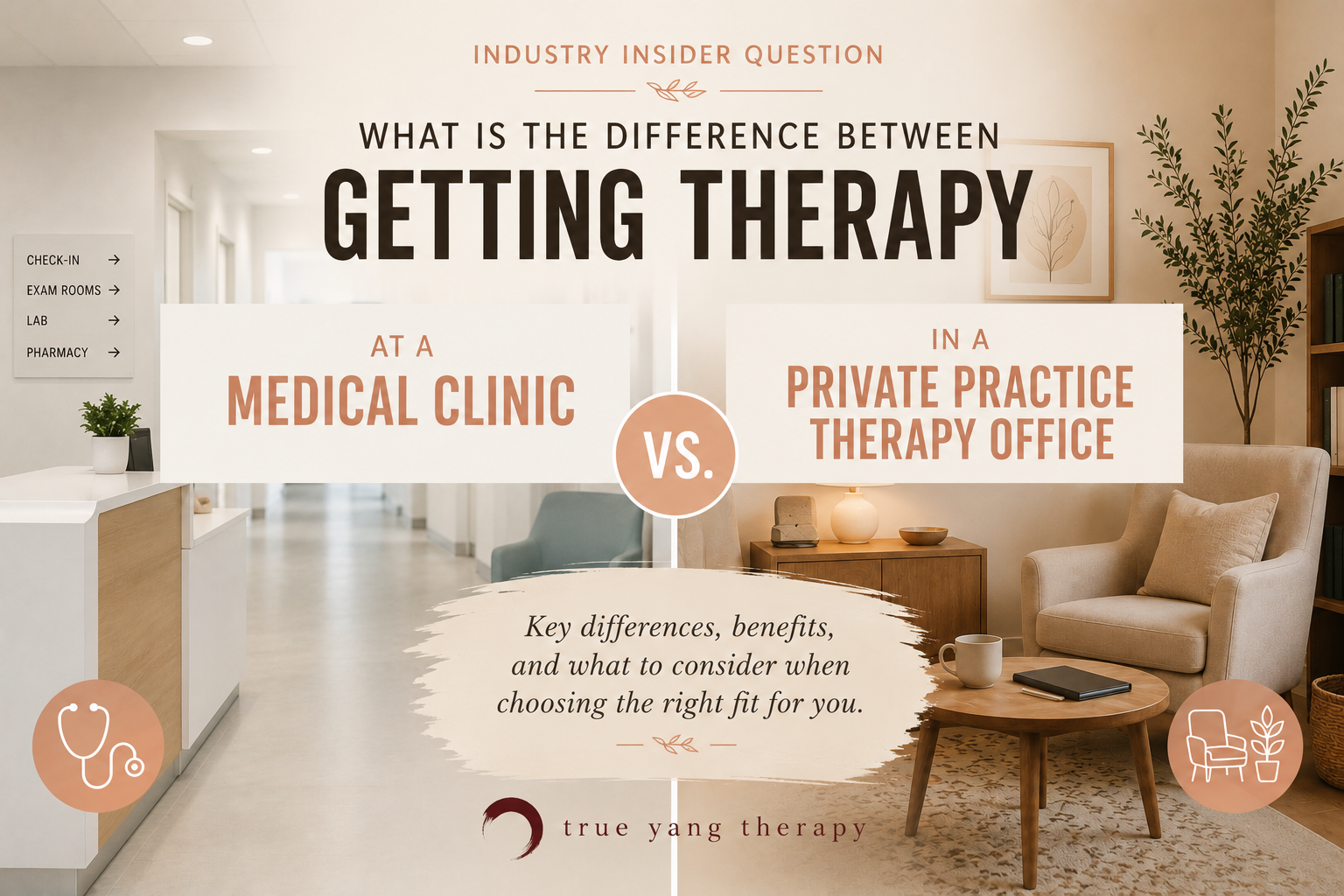 Industry Insider Question: What is the difference between Ketamine therapy at a medical clinic vs. in a private practice therapy office?