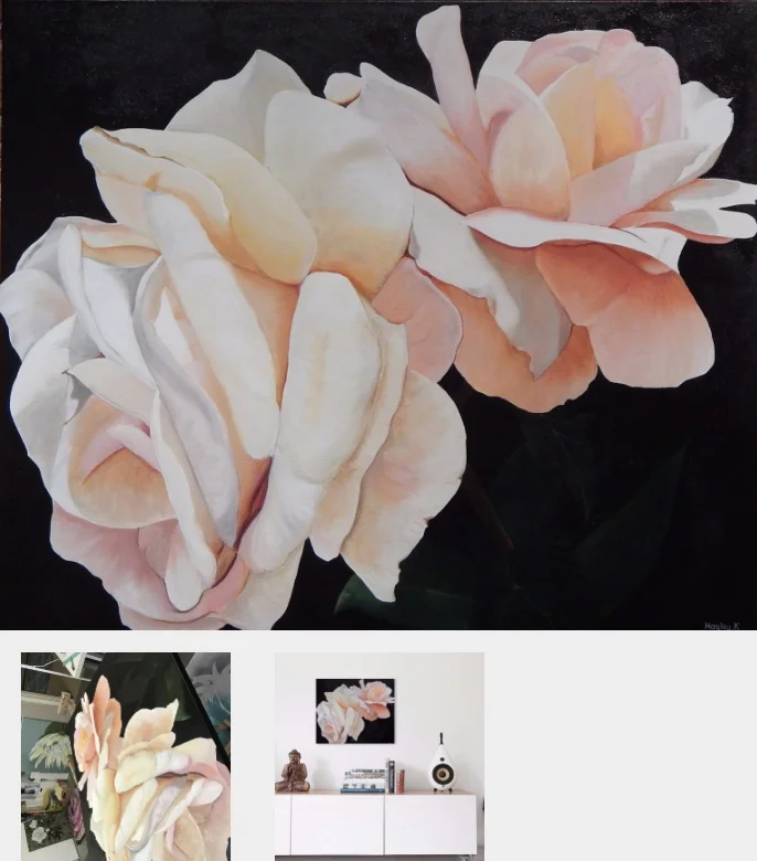 Divine 91cm (W) x 76cm (H) x 2.5cm (D) $830