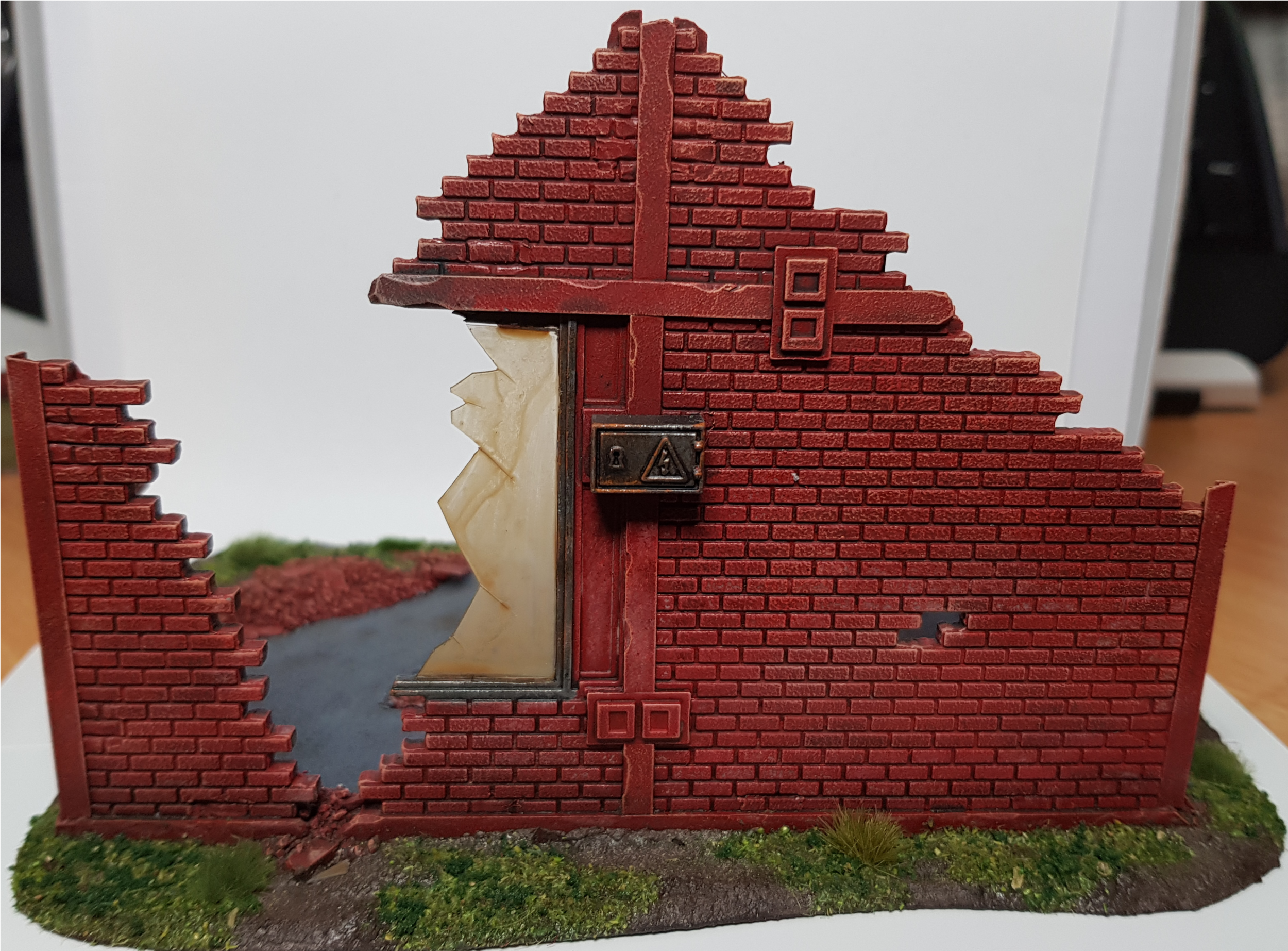 Mantic Red Brick Ruins Borthwick Family Site