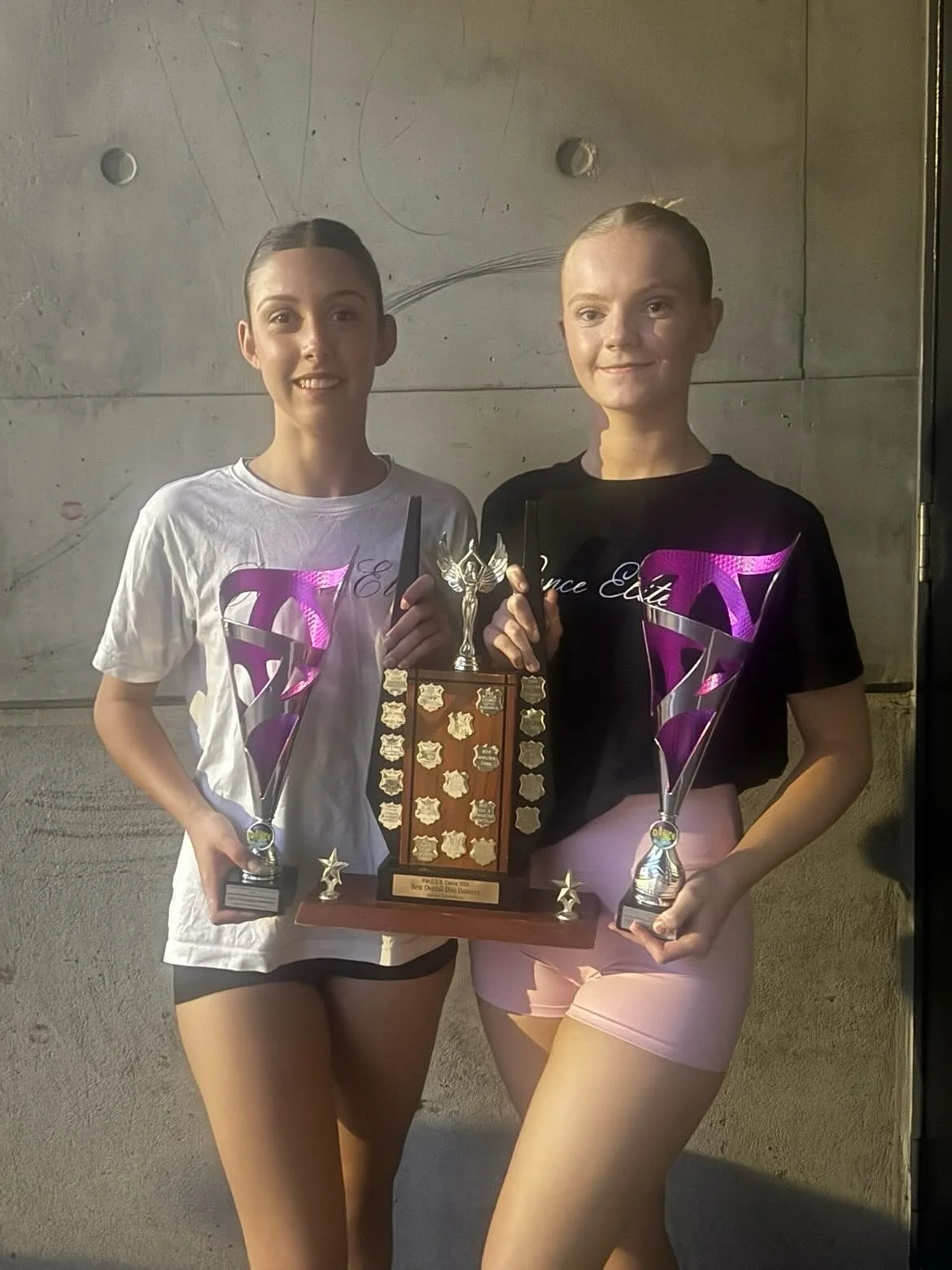 Congratulations to these amazing kids on receiving the following major awards!! 

Best overall duo dancers: Matilda Dillon and Ciel Senhaji

Best overall trio dancers: Lola Kosteliz, Scarlett Redman and Remmy Minard 

Congratulations gorgeous girls, 