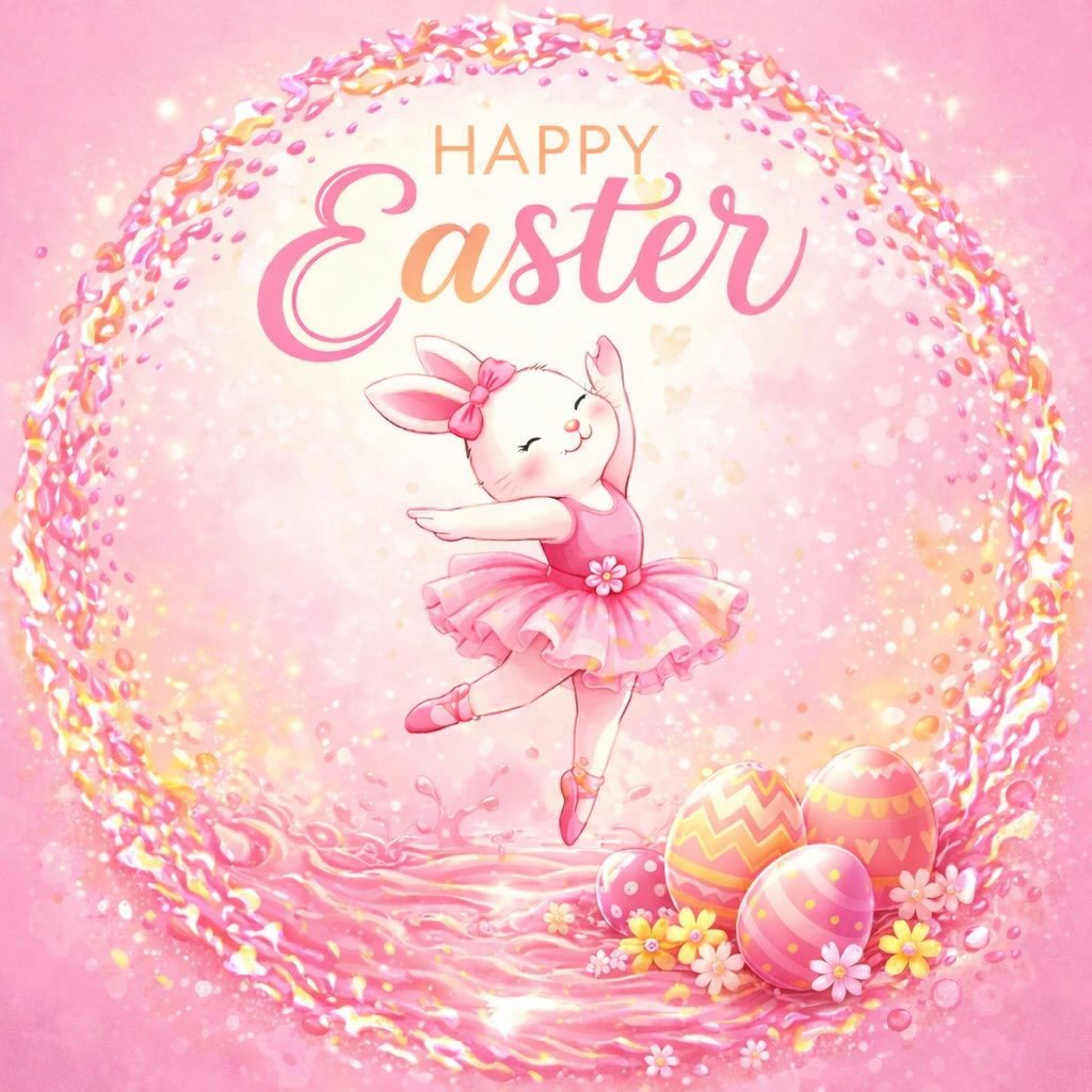✨🐣 Happy Easter 🐣✨

Wishing all of our beautiful Dance Elite families a joyful, love-filled Easter 💕

May your days be as bright as the stage lights and as magical as every moment in the studio ✨

Enjoy a well-deserved holiday break, stay safe, an
