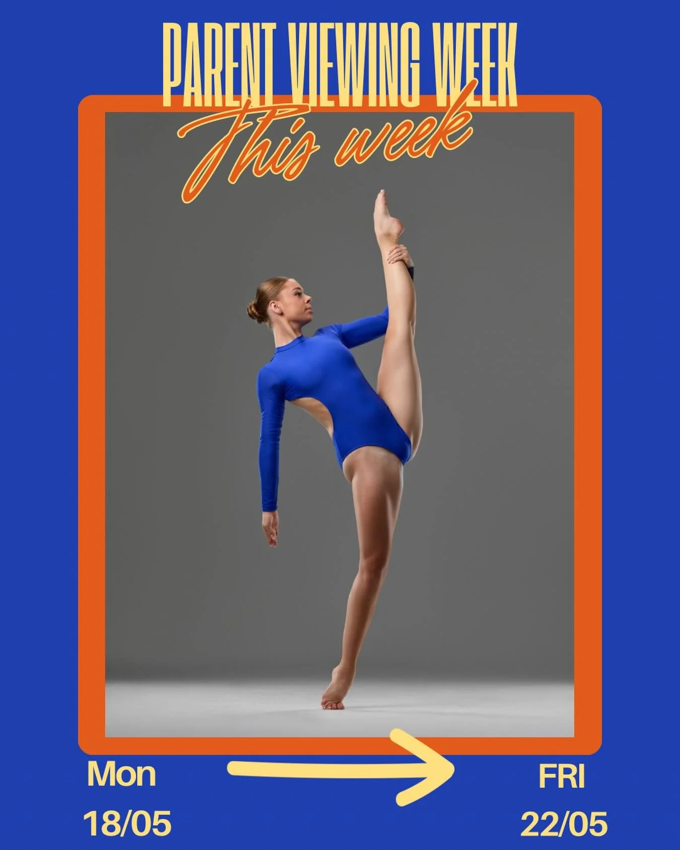 🧡 PARENT VIEWING WEEK 🧡

Week 5 | Monday 18th May &ndash; Friday 22nd May

Please refer to newsletters and emails sent out for further information, or feel free to email us with any questions. 

Our students are so excited to share everything they&