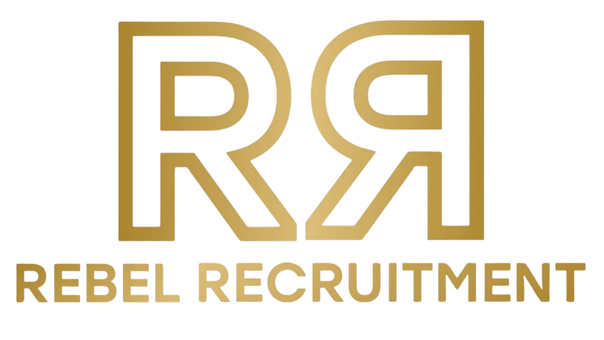 Rebel Recruitment logo with stylized red and gold letter R and C, and the text 'REBEL RECRUITMENT' underneath.