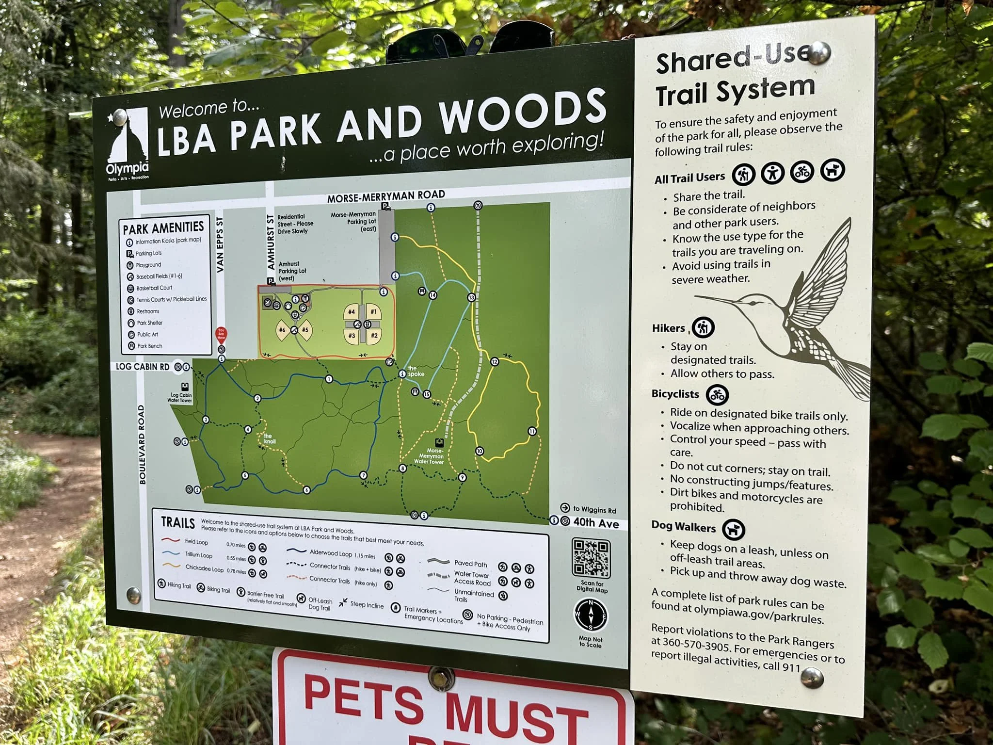 LBA WOODS MAP