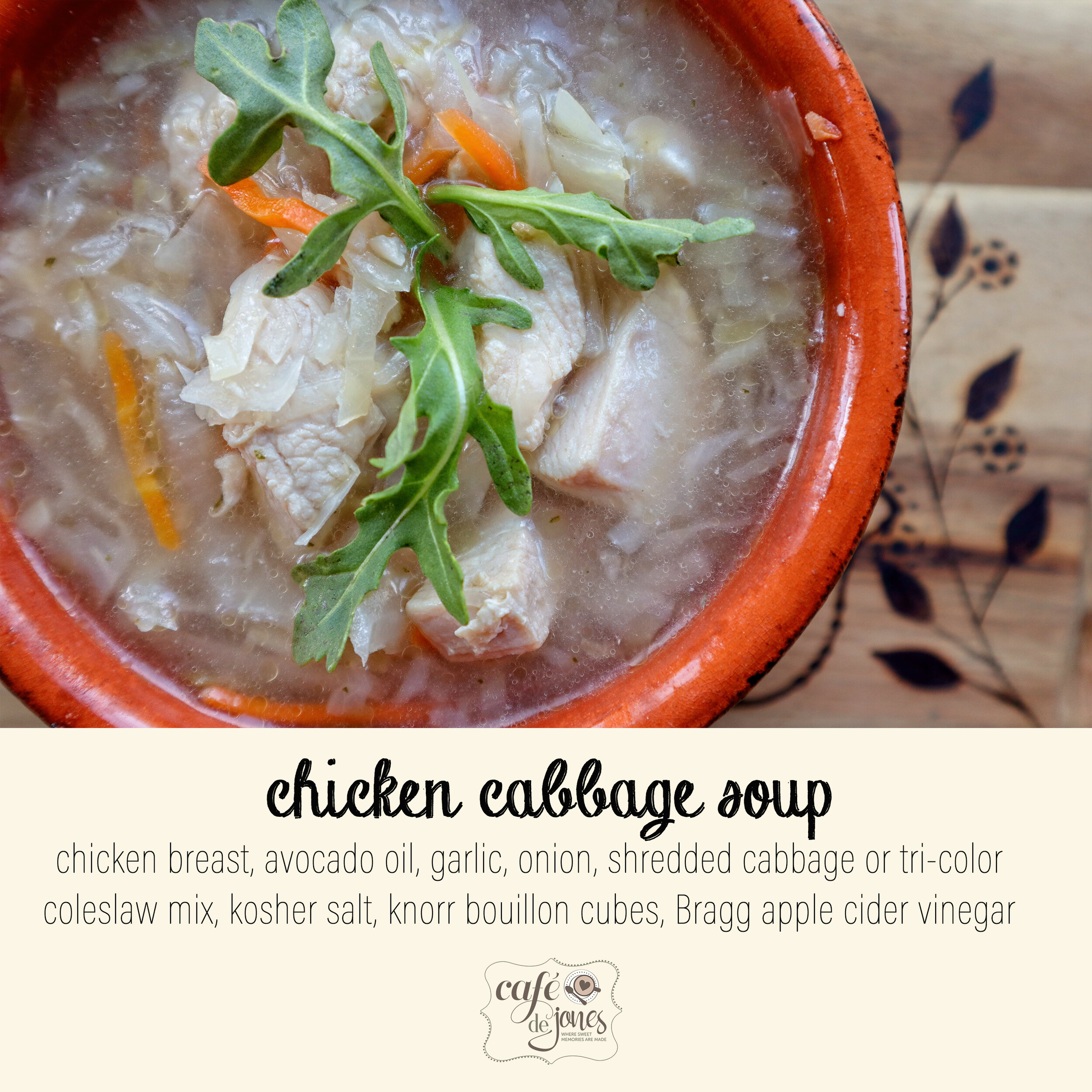 chicken cabbage soup