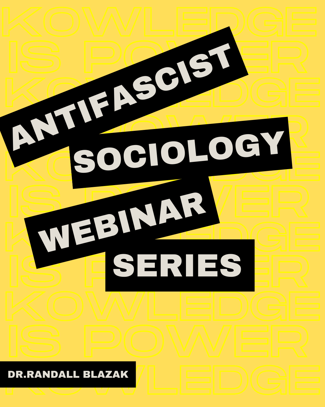 Antifascist Sociology Webinar (January 2026 registration)