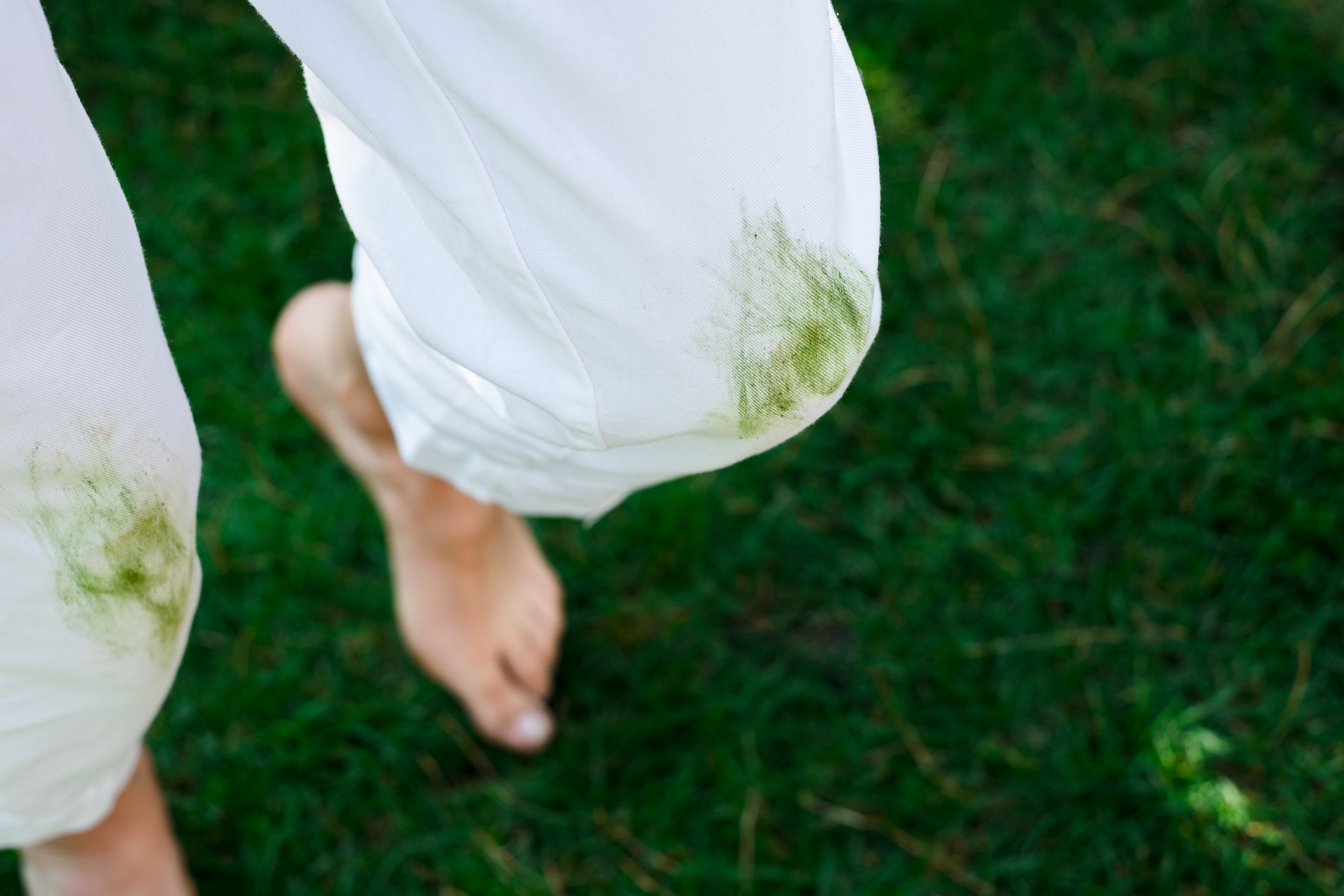 Remove Grass Stains Using Products You Have Lying Around Your House