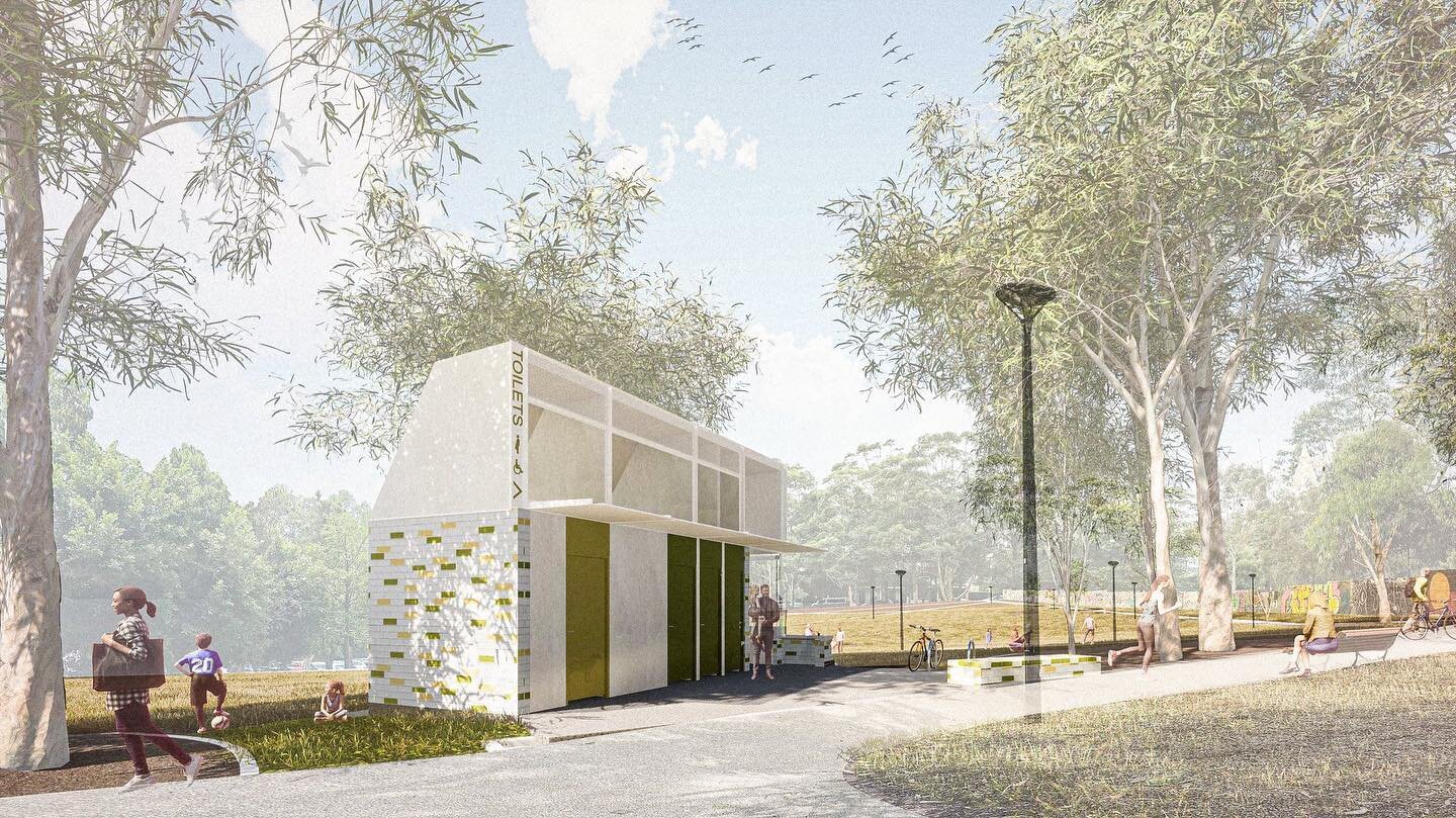 The amenities building at Camperdown Memorial Rest Park for @innerwestcouncil is officially under construction! Stay tuned for exciting updates 
@sdastructures 
.
.
.
.
.
#architecture #publicarchitecture #newtown #camperdown #urbandesign