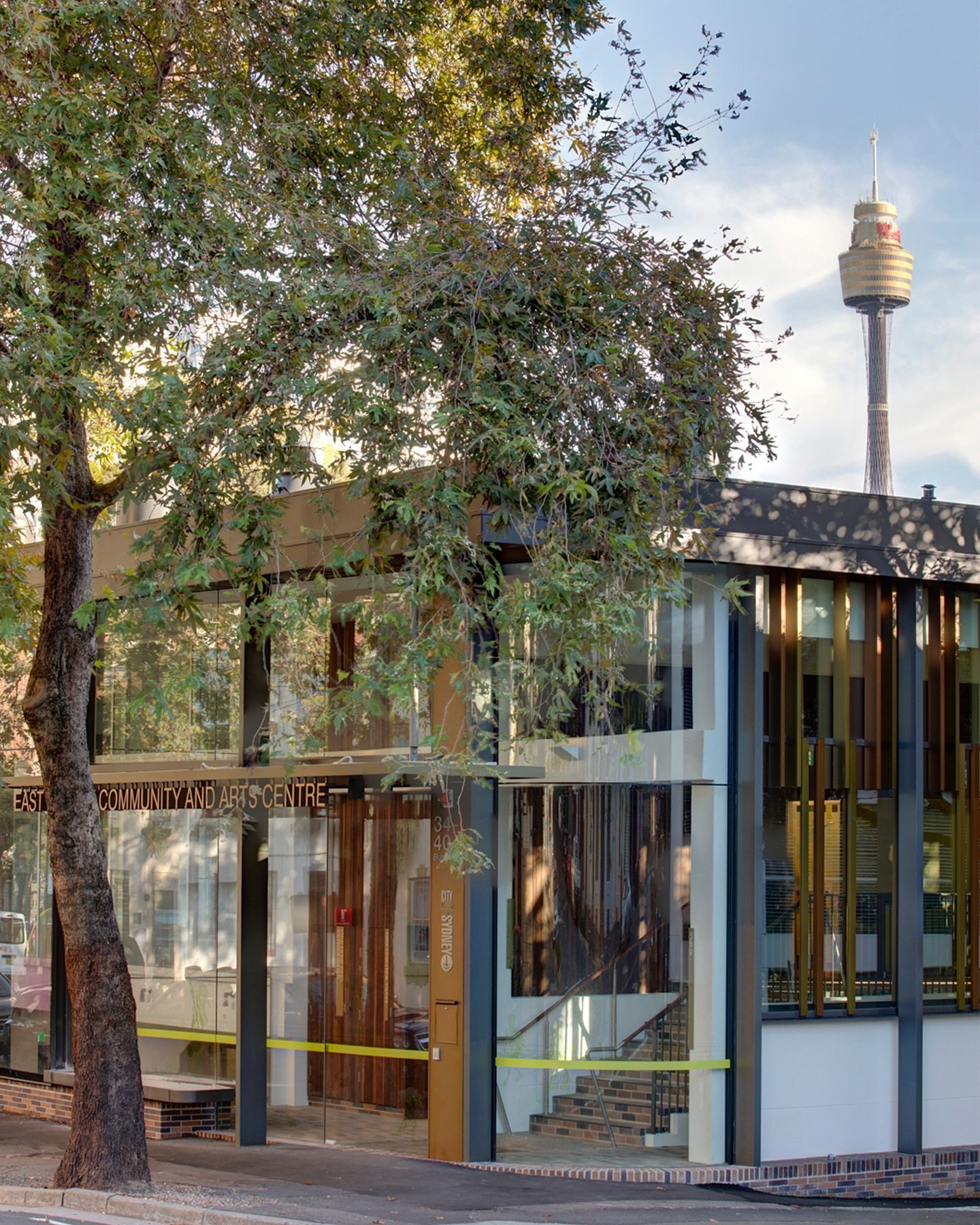 East Sydney Community and Arts Centre, formerly known as Heffron Hall, presents an active fa&ccedil;ade to the &lsquo;cultural domain&rsquo; that runs along Burton Street in Darlinghurst.

While its early dormant form presented an introverted, hostil