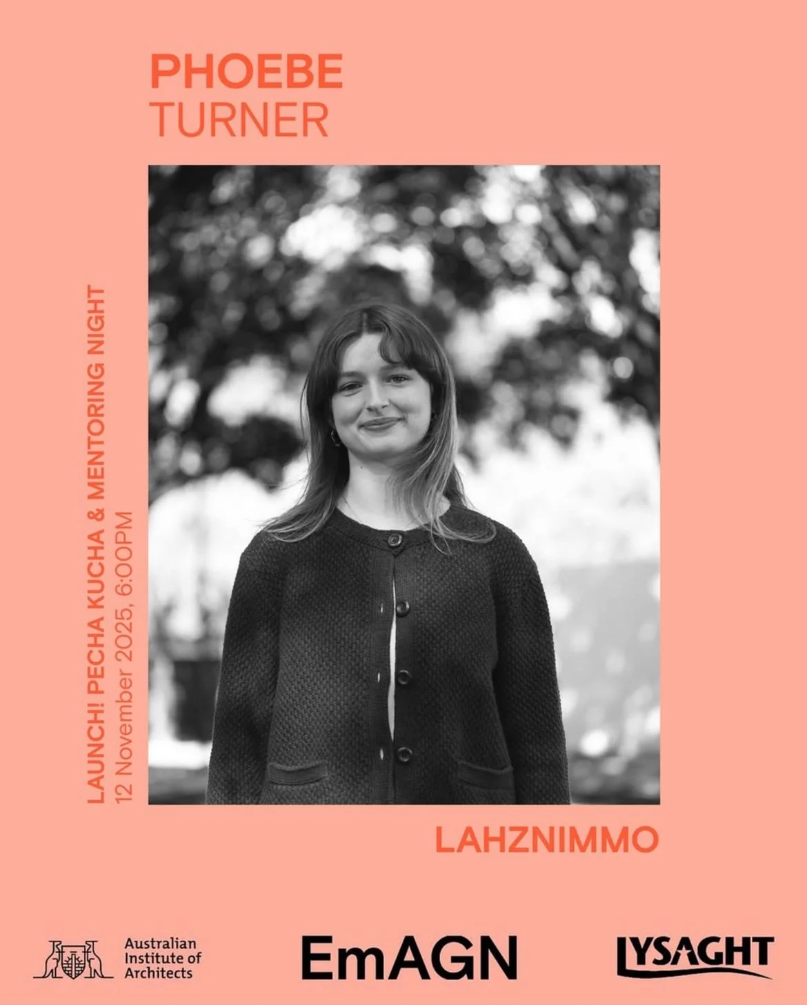 Join EmAGN&rsquo;s annual LAUNCH event, where lahznimmo employees, Phoebe Turner and Ella McKay, will present alongside graduates from eight other practices.

Aimed towards people within 15 years of graduation, the event will feature Pecha Kucha pres