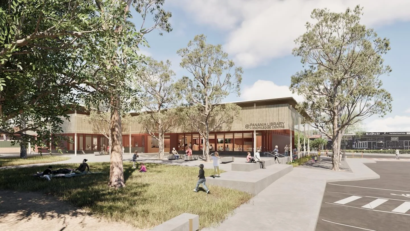 We are pleased to announce that our DA for Panania Library and Knowledge Centre has been submitted.

The new multi-purpose hub will deliver new library services, flexible community spaces and upgraded public amenities for the village centre.

The pro
