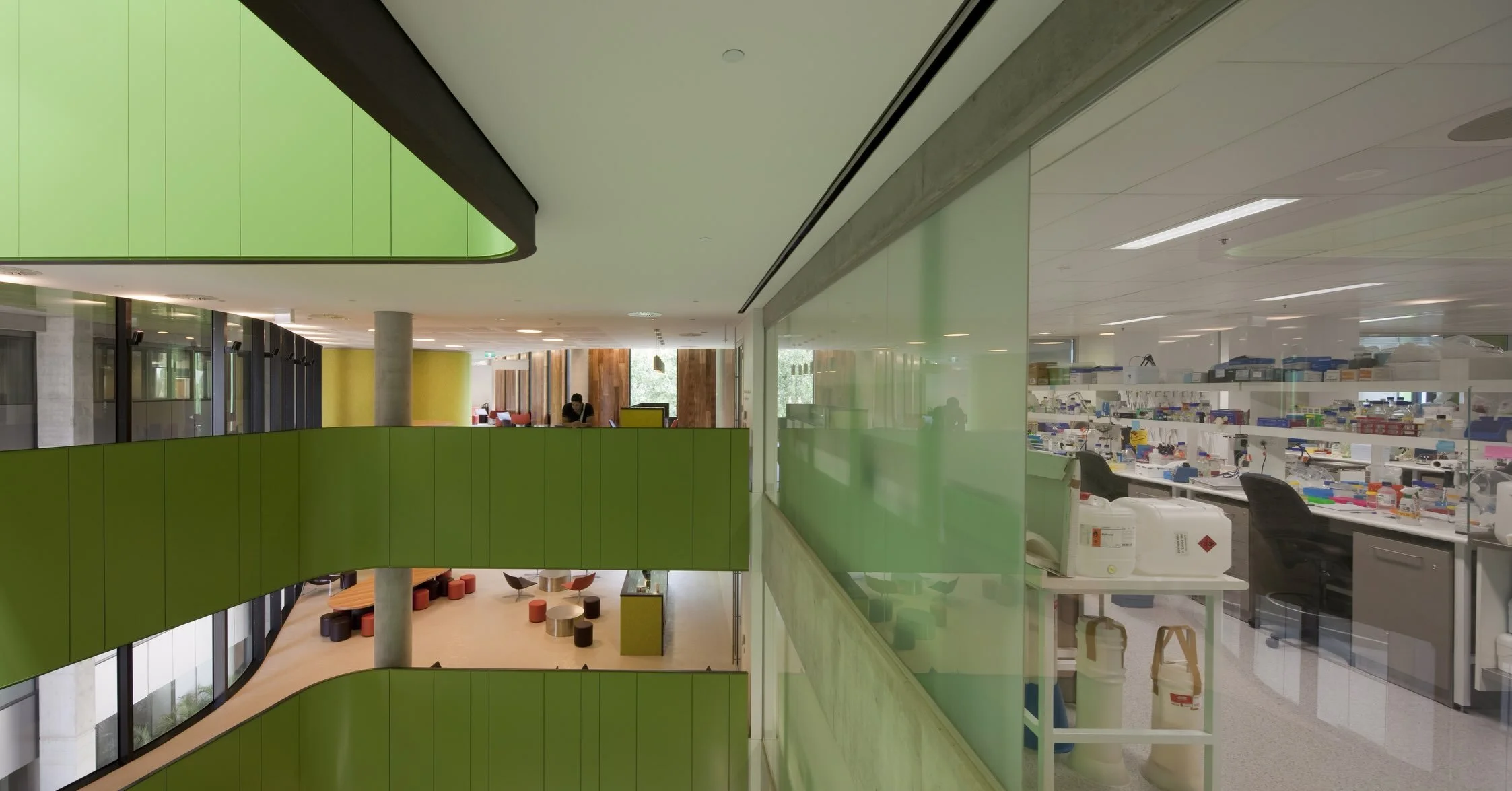 people in our places.

It&rsquo;s National Science Week and we&rsquo;re looking back at the Lowy Cancer Research Centre &ndash; a joint venture between @unswmedicine and @childrenscancerinstitute.

Designed by lahznimmo architects in collaboration wi