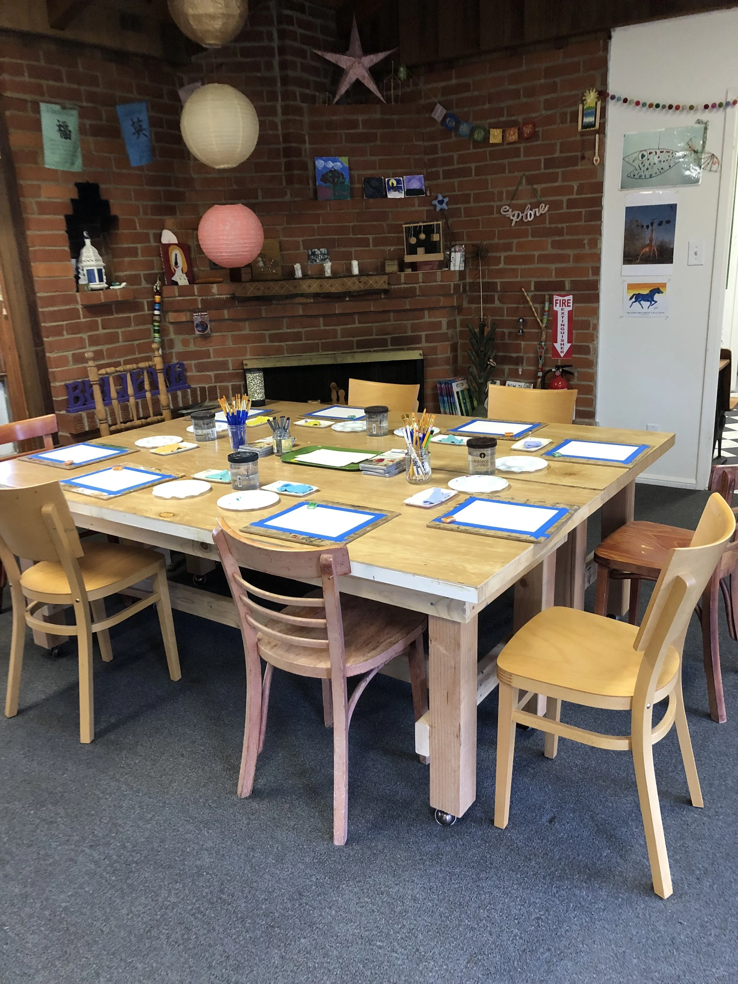 Your private party can be a minimum of 5 guest to a maximum of 15. Prices range from $25.00-$40.00 per person for an hour and a half. Depending on the size of the group as well as activities provided, please contact us to get a complete quote.