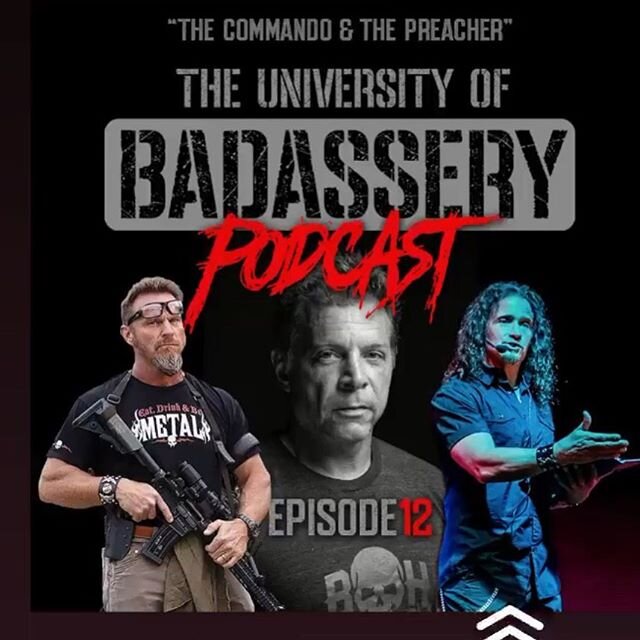 So great to catch up with @tmacsinc and @metalmotivator on their @universityofbadassery podcast. Go to @universityofbadassery to listen.