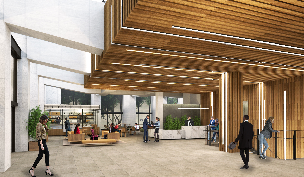 Remodel of Wells Fargo Center Approved (images) – Next Portland