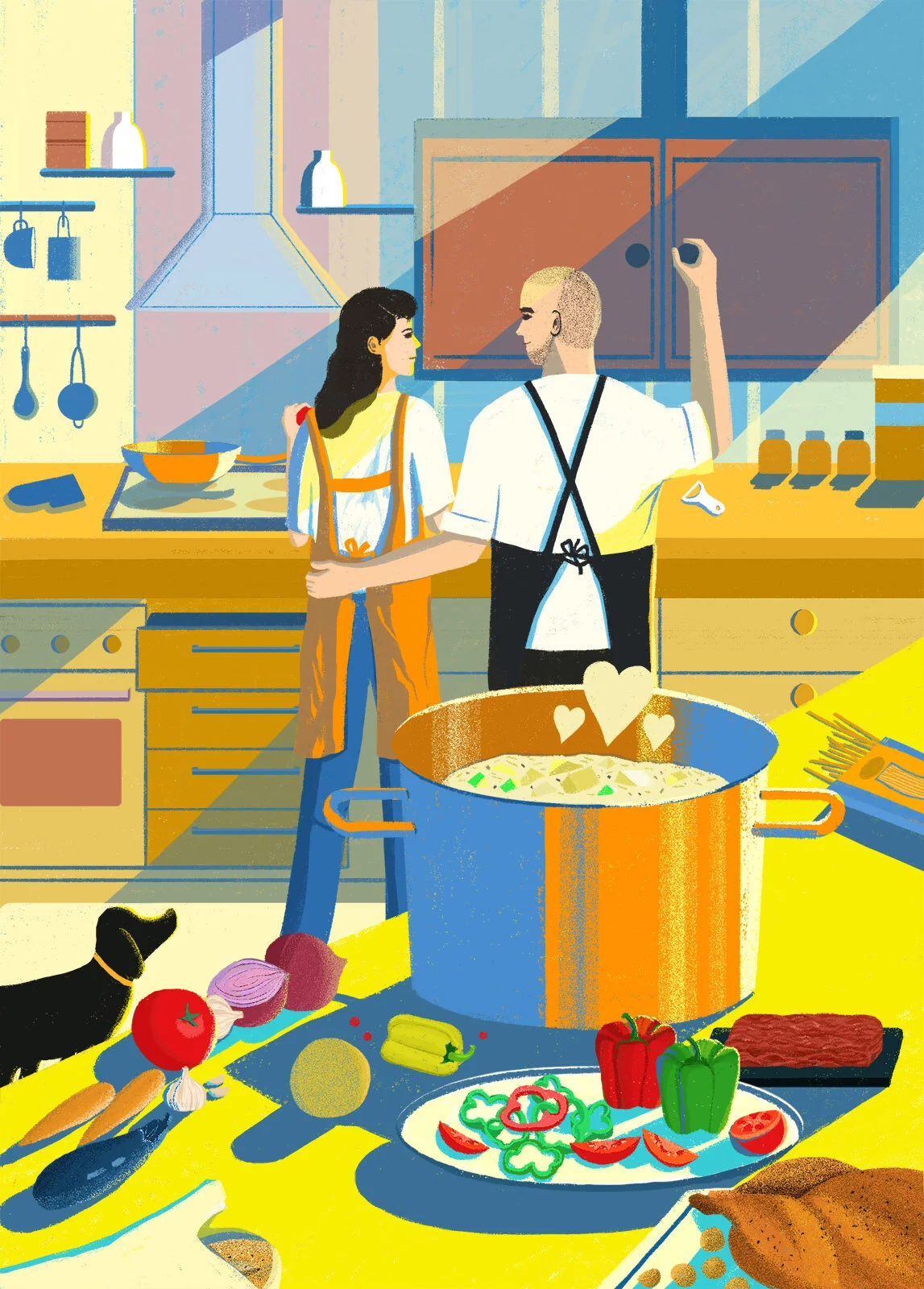 Love, Marriage, CookingBy Lauren ByrneFrom The Globe and MailIllustration &amp; Design by Teddy Kang