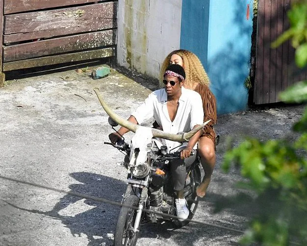 Beyonce and Jay Z working on a New Music Video shot in Kingston, Jamaica 