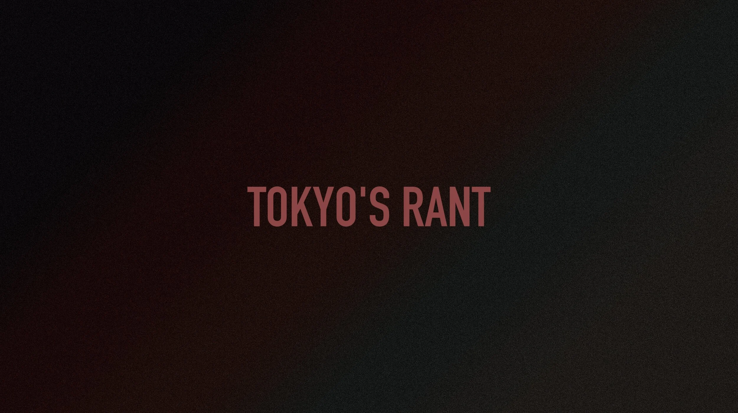 Check Out Rapper Tokyo’s New Song Out: Tokyo’s Rant
