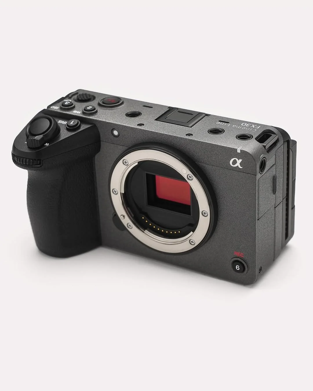 The Sony FX30 compact Cinema Line 