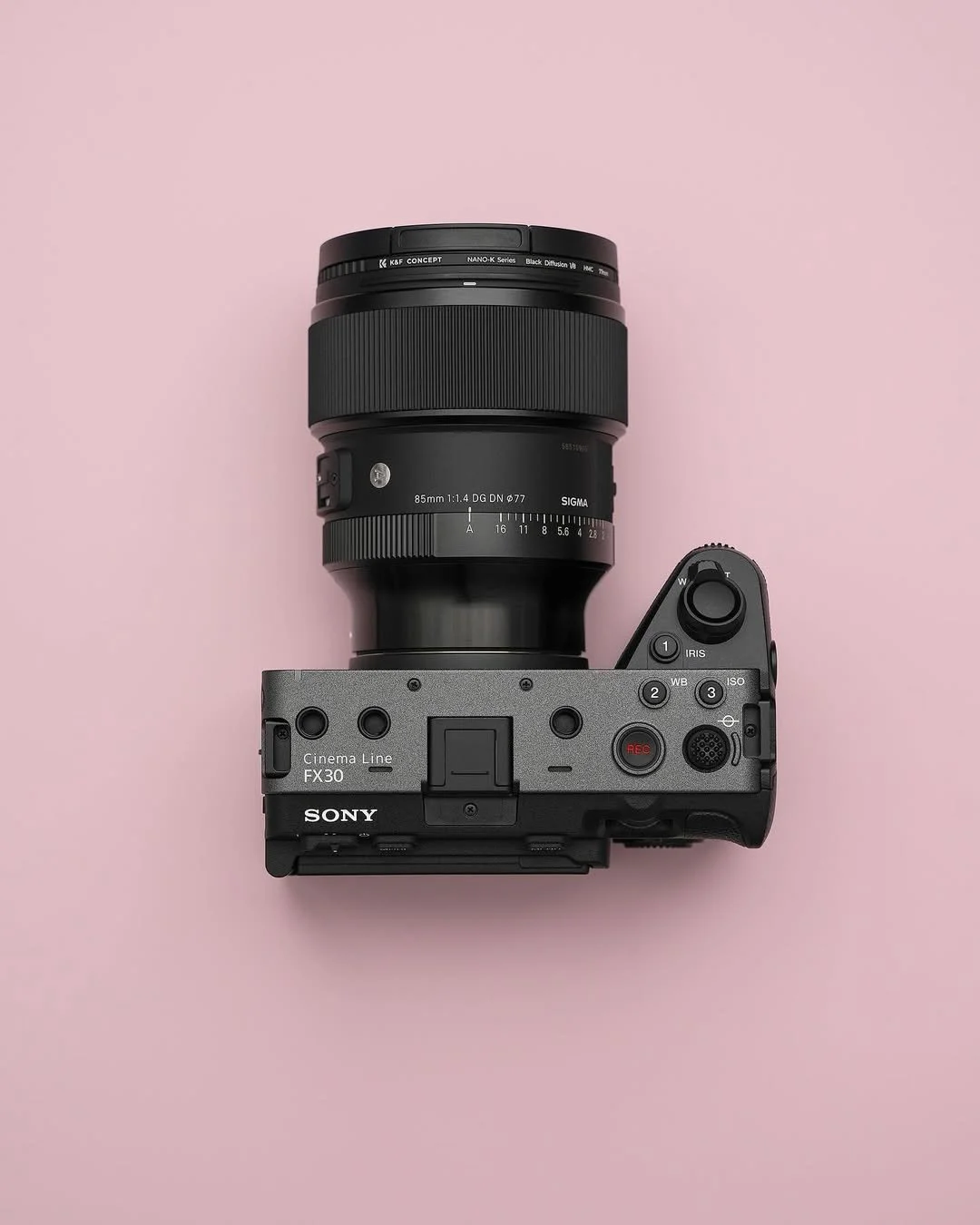 The Sony FX30 compact Cinema Line