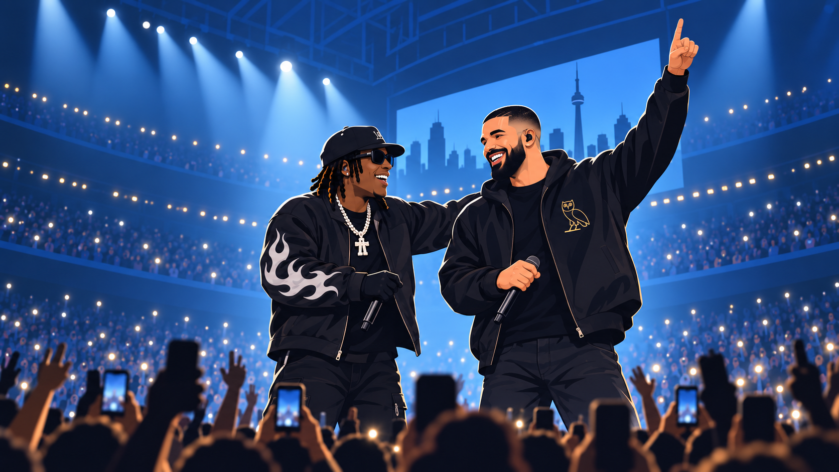 Don Toliver Brings Out Drake at Scotiabank Arena for a Major Toronto Rap Moment