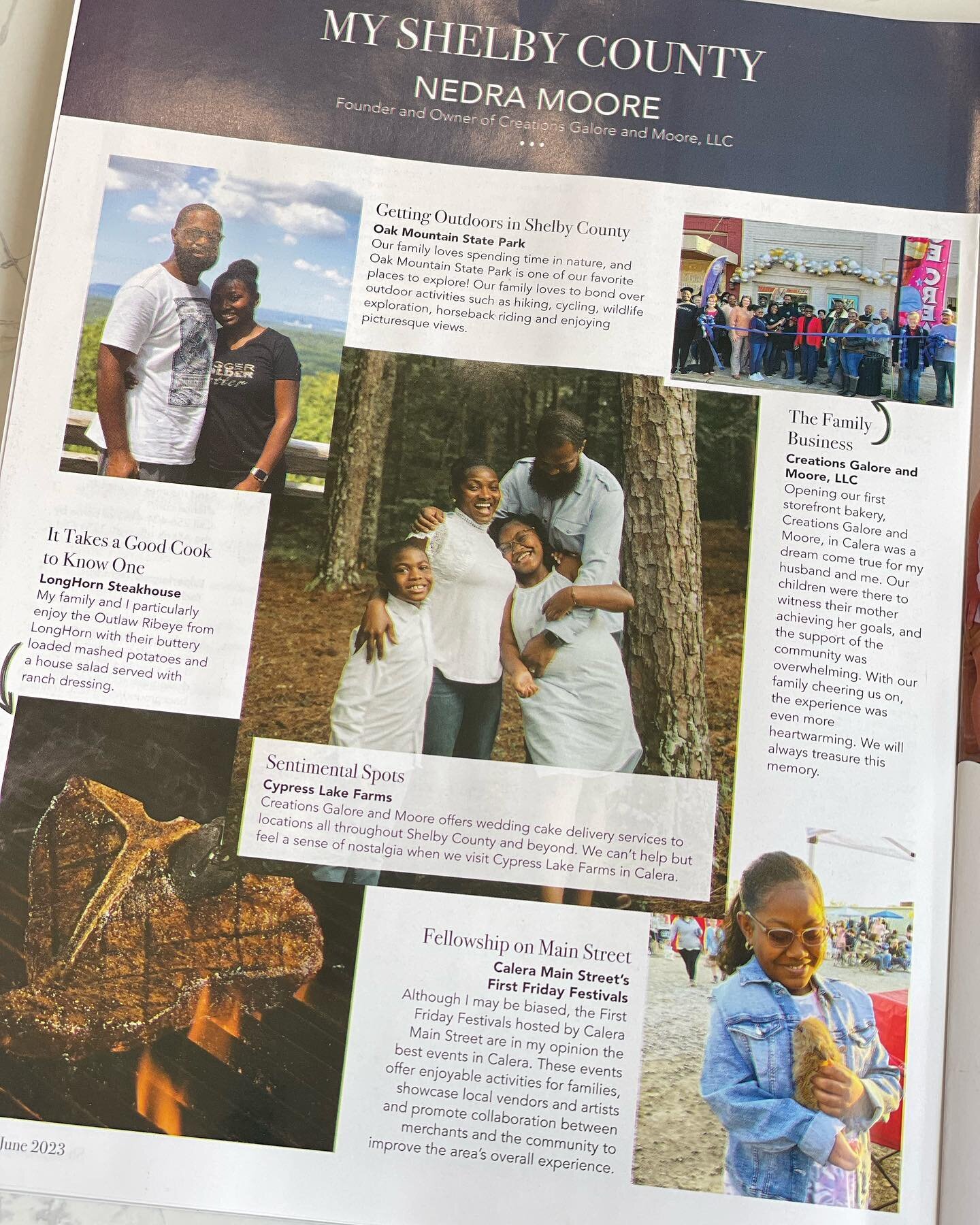 Expressing Gratitude to Shelby Living Magazine.

Thank you @shelbylivingmagazine for featuring us in the &ldquo;My Shelby County&rdquo; section. We are thrilled to be a part of such a wonderful community. 
#shelbylivingmagazine #myshelbycounty #commu