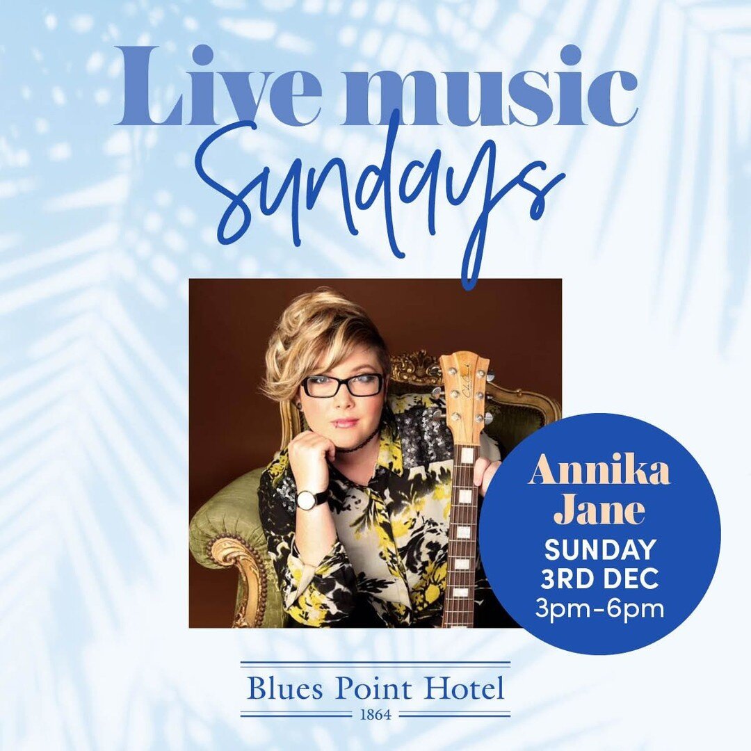 🎶 TODAY - live music at The Blues 🎶 Annika Jane will be playing her cover spin-offs with a unique acoustic twist from 3pm-6pm 🙌 
#loveyourlocal #livemusic⁠ #seeyouattheblue
🍽️ Full bistro menu available all day from 11.30am 🙌