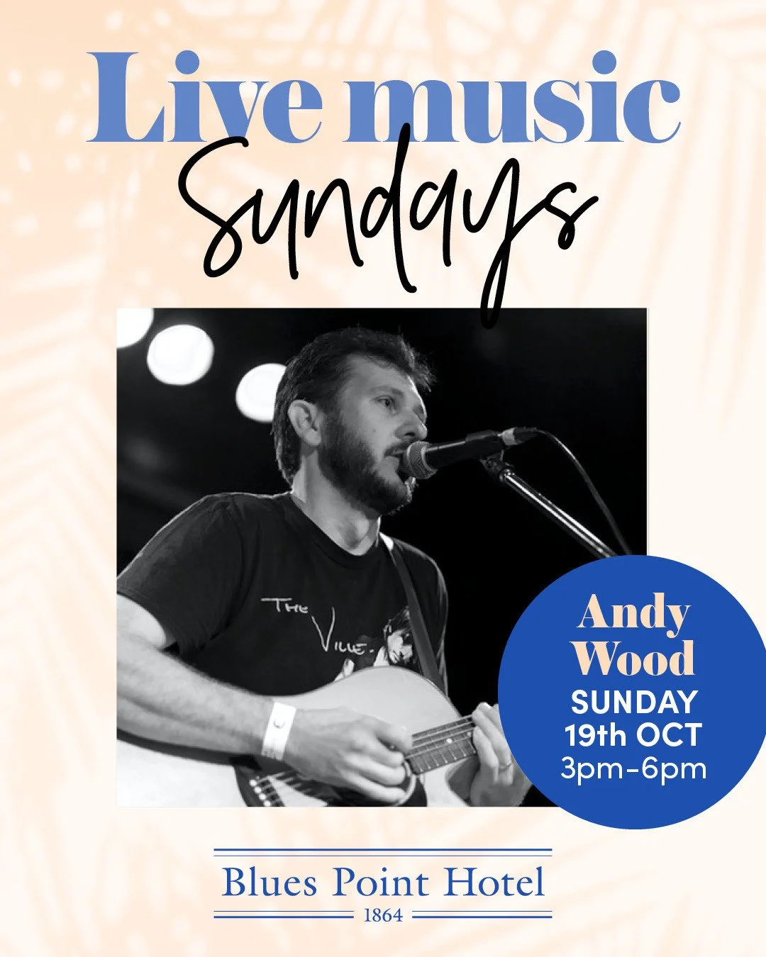 🎶Enjoy a cruisey Sunday arvo with friends and the awesome Andy Wood playing from 3-6pm in the front bar🙌🍺🎤 ⁠
#loveyourlocal #seeyouattheblues⁠
⁠
🍽️ Full bistro menu available all day from 11.30am