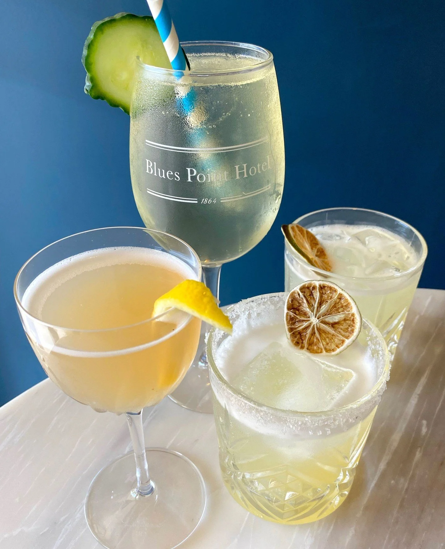 🍹 Summer's calling at The Blues and we're shaking things up with our new cocktail menu ☀️⁠
⁠
⁠Sip your way around the world with a...⁠
🌴 Caribbean Rush &ndash; a tropical daydream⁠
💋 French Martini &ndash; ooh l&agrave; l&agrave; in every sip⁠
🍊 