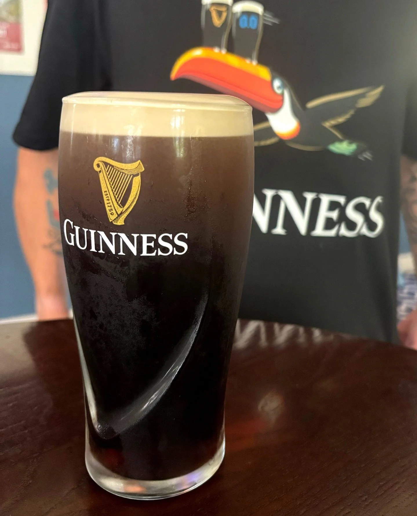 ☘️Did you know we have Guinness AND Kilkenny on tap? 🪶 #seeyouattheblues #guinnessontap #dontmindifido