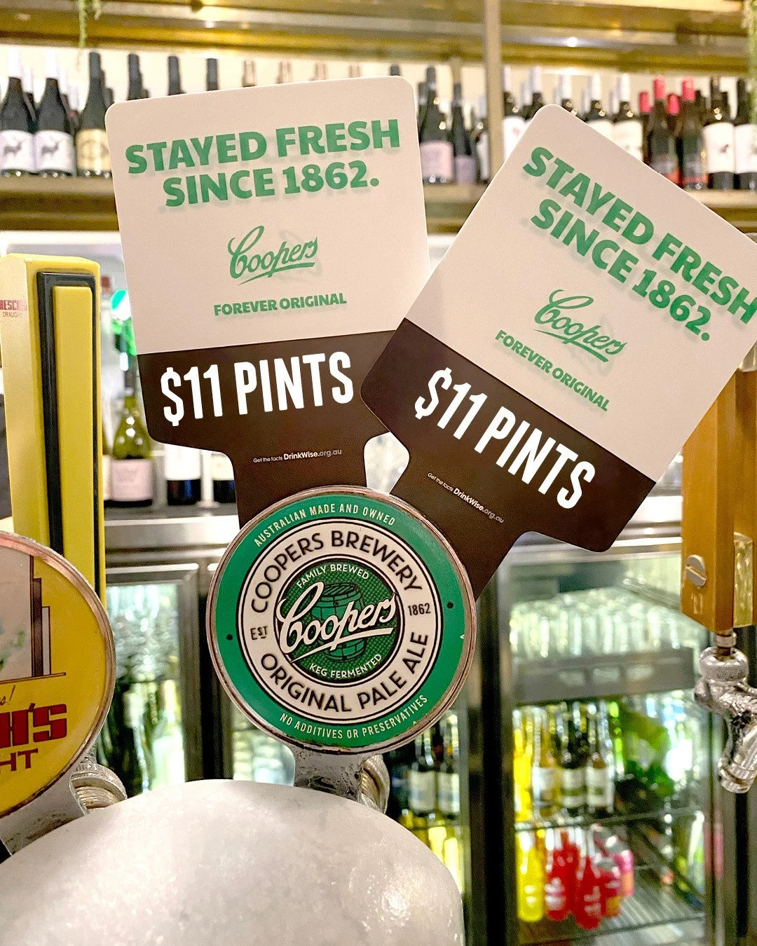 LAST WEEK! of $11 Pints of Coopers Pale Ale! 💚🍺 ⁠
Enjoy $11 Pints of the good stuff all day, every day in February⁠ as our featured Beer of the Month 🙌 ⁠
#loveyourlocal #mcmahonspoint