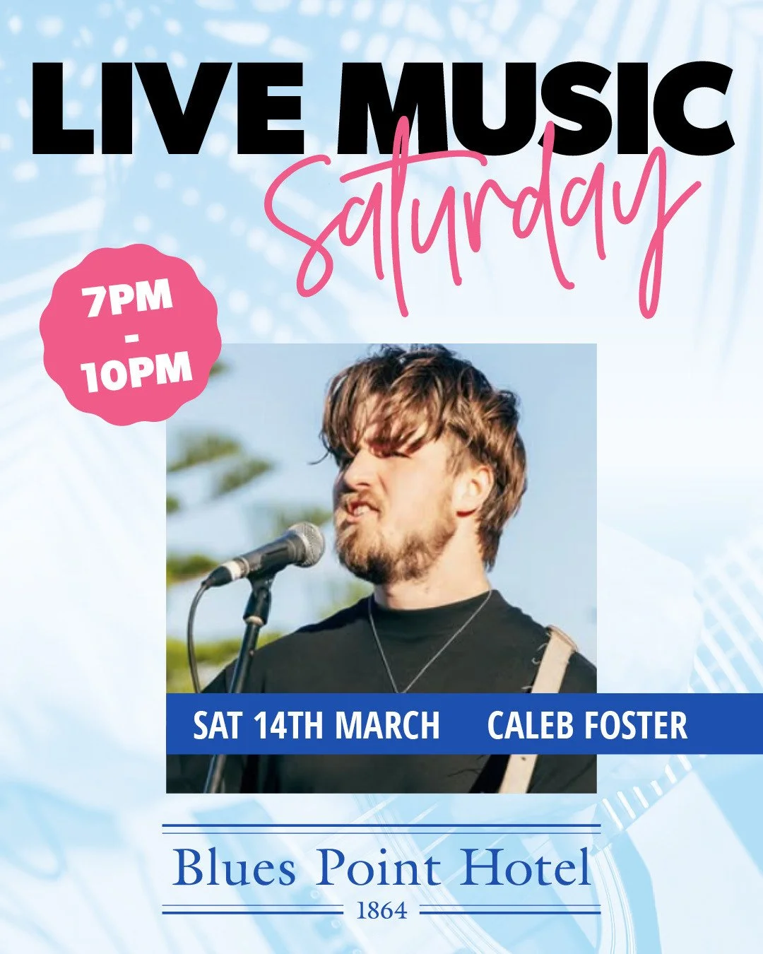 Get the gang together for live music TONIGHT with the incredible Caleb Foster - powerhouse vocals and guitar 🙌 7-10pm ⁠
#livemusic #lthelocalslocal ⁠
⁠
🍽️ Full bistro menu available all day on weekends from 11.30am⁠