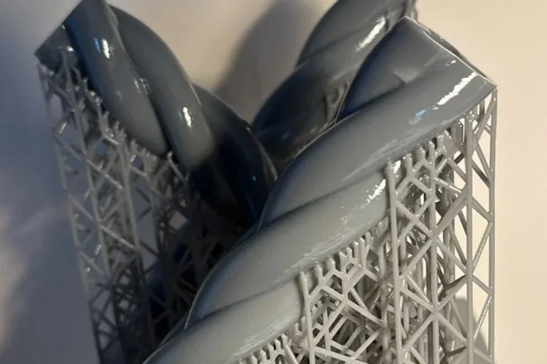 Custom SLA Print In Grey