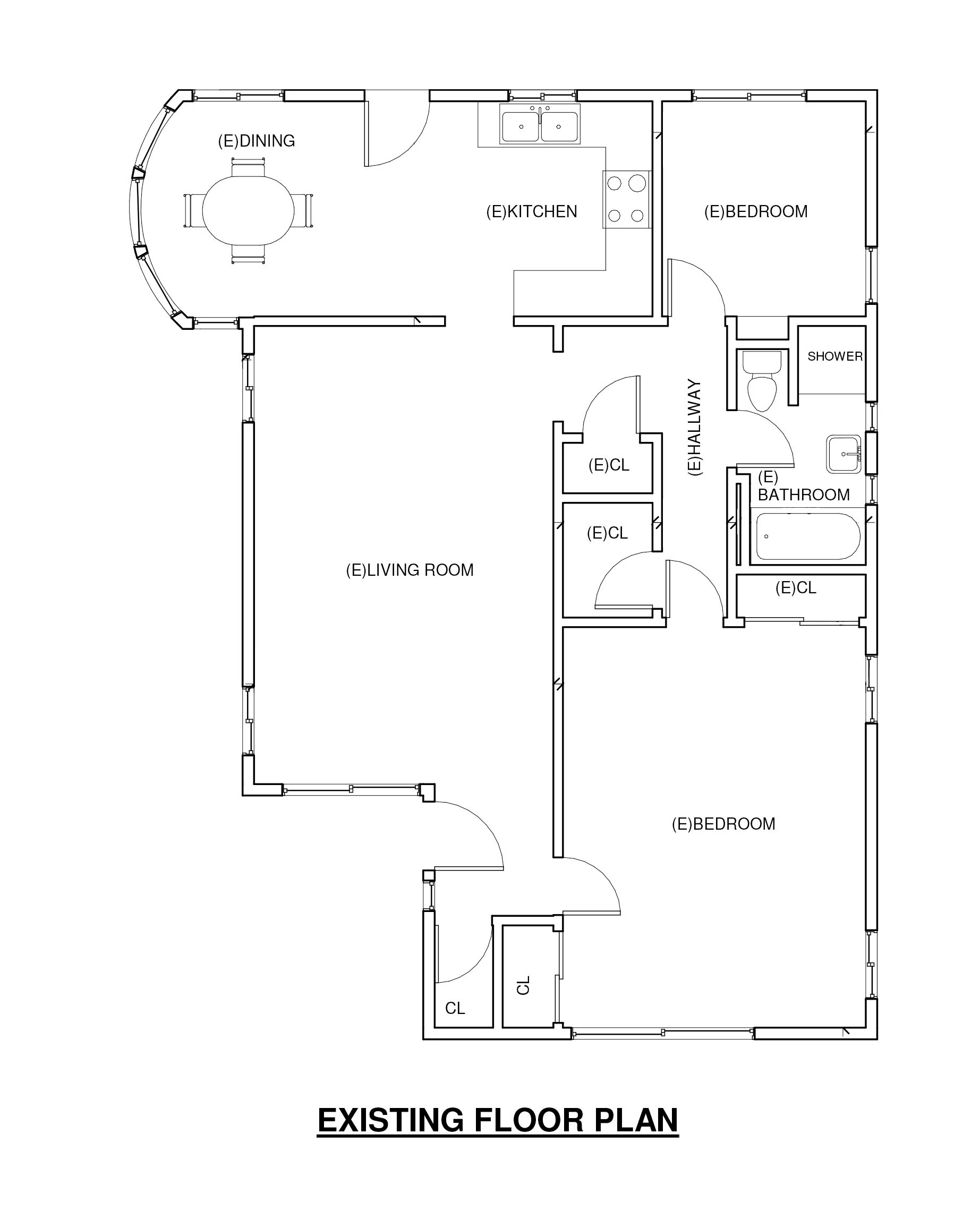 EXISTING FLOOR PLAN