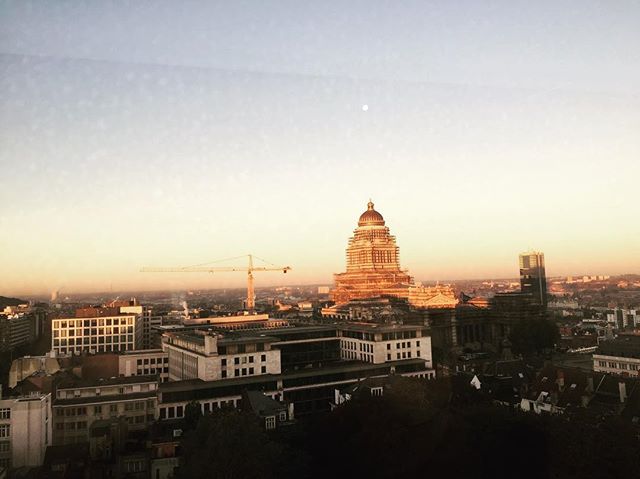 Good morning Brussels ☀️ Time to do some fact check planning #atwork #seminar #earlybird #faktabaari #travelling