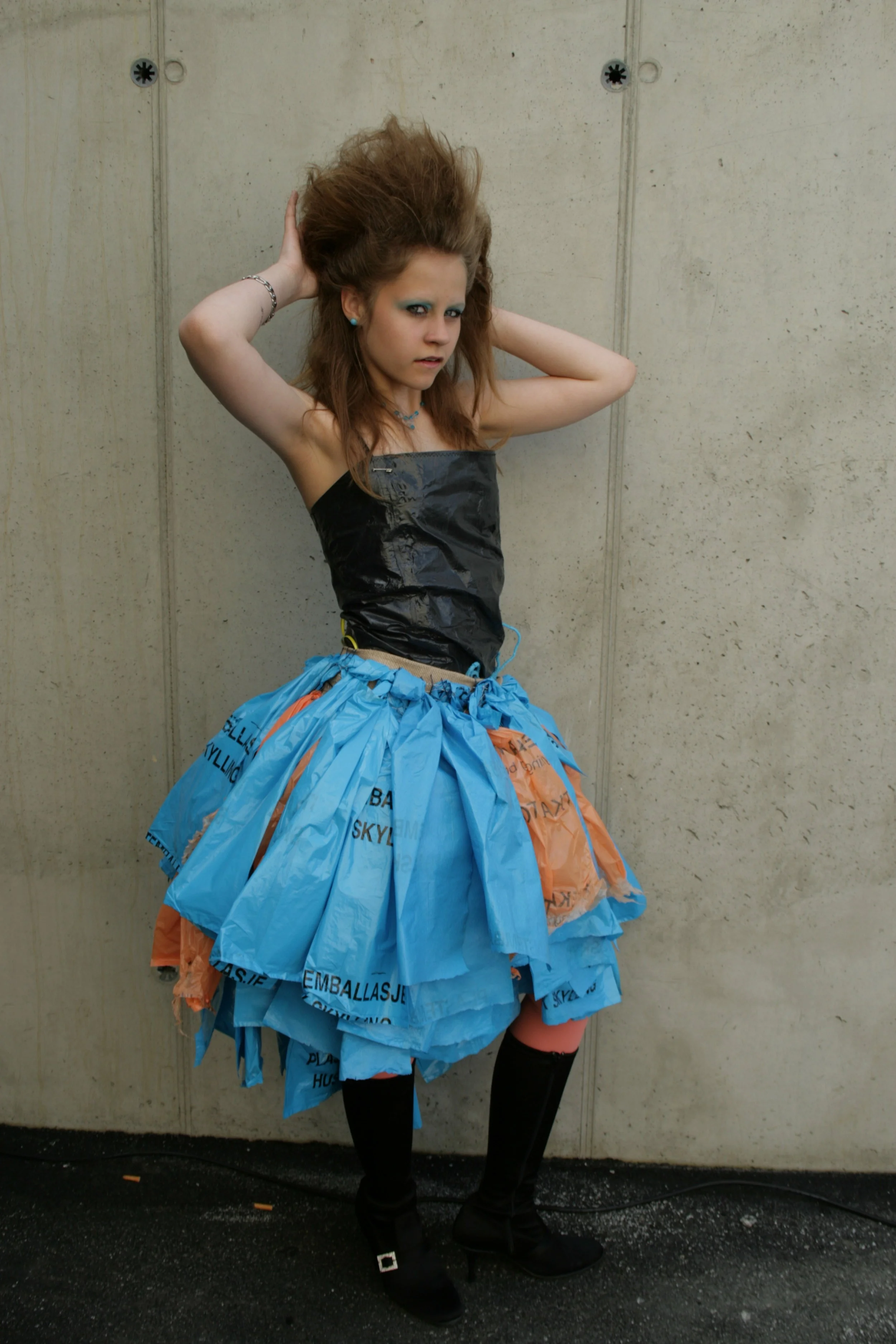 Dressed up in plastic, 2010