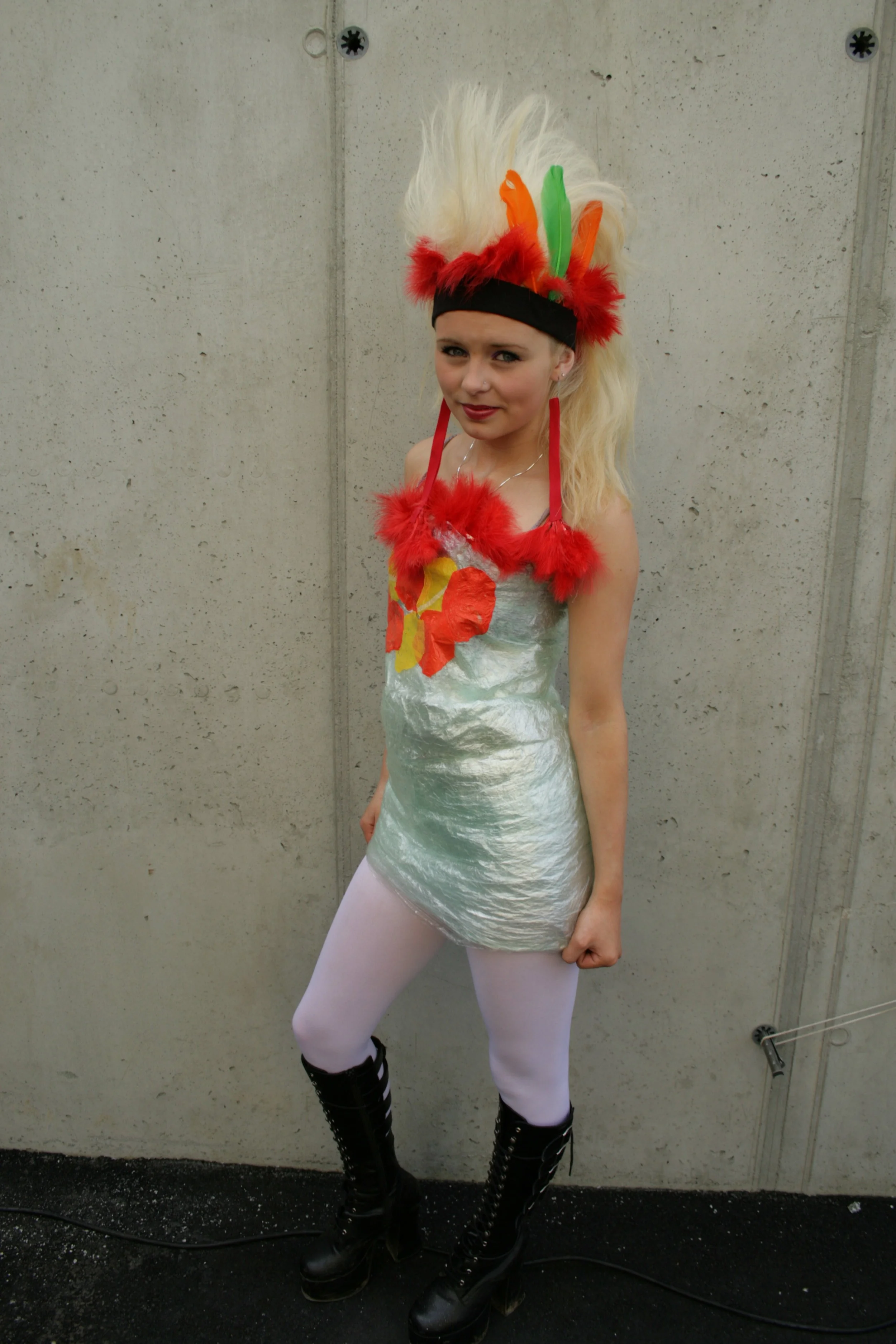 Dressed up in plastic, 2010