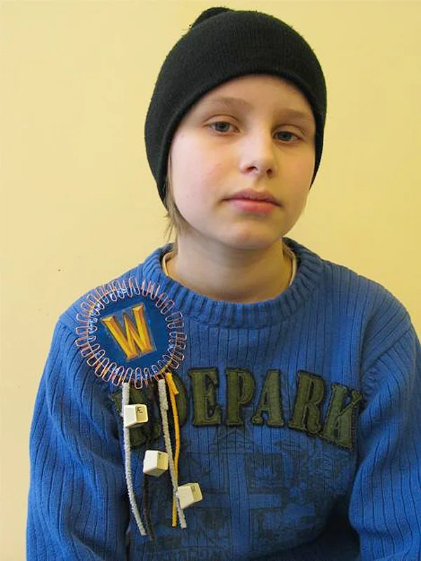 Identity brooch, 2009, workshop
