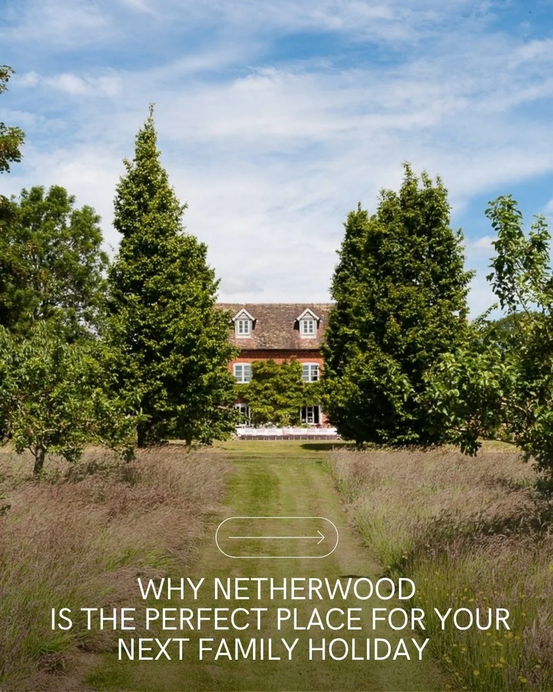 We hope everyone had a lovely Easter bank holiday weekend. At least the English weather treated us to one day of glorious sunshine this year!

If you&rsquo;re thinking of planning your next family get together, Netherwood is the perfect place.
Both o