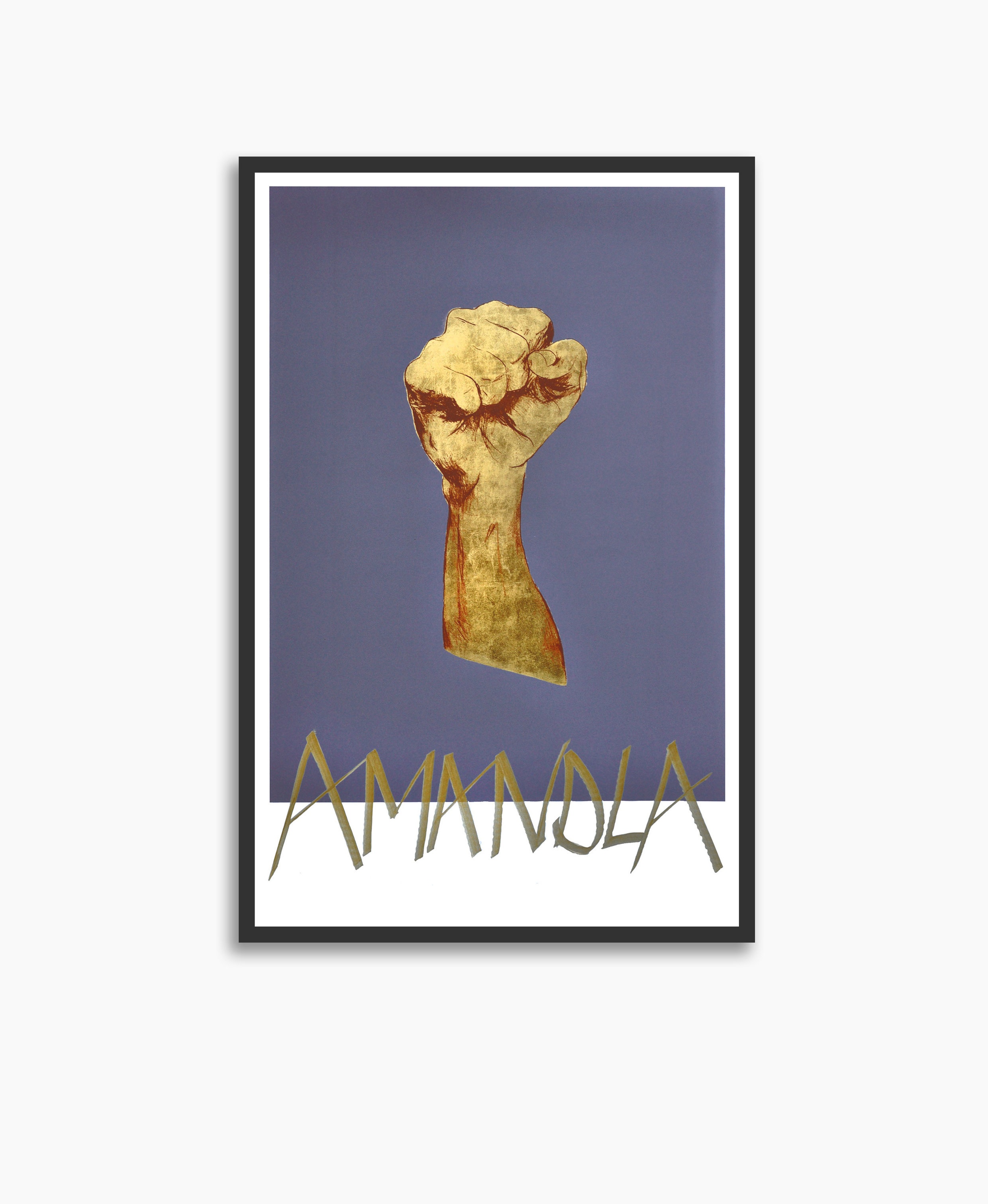 Amndla Gold Framed.jpg